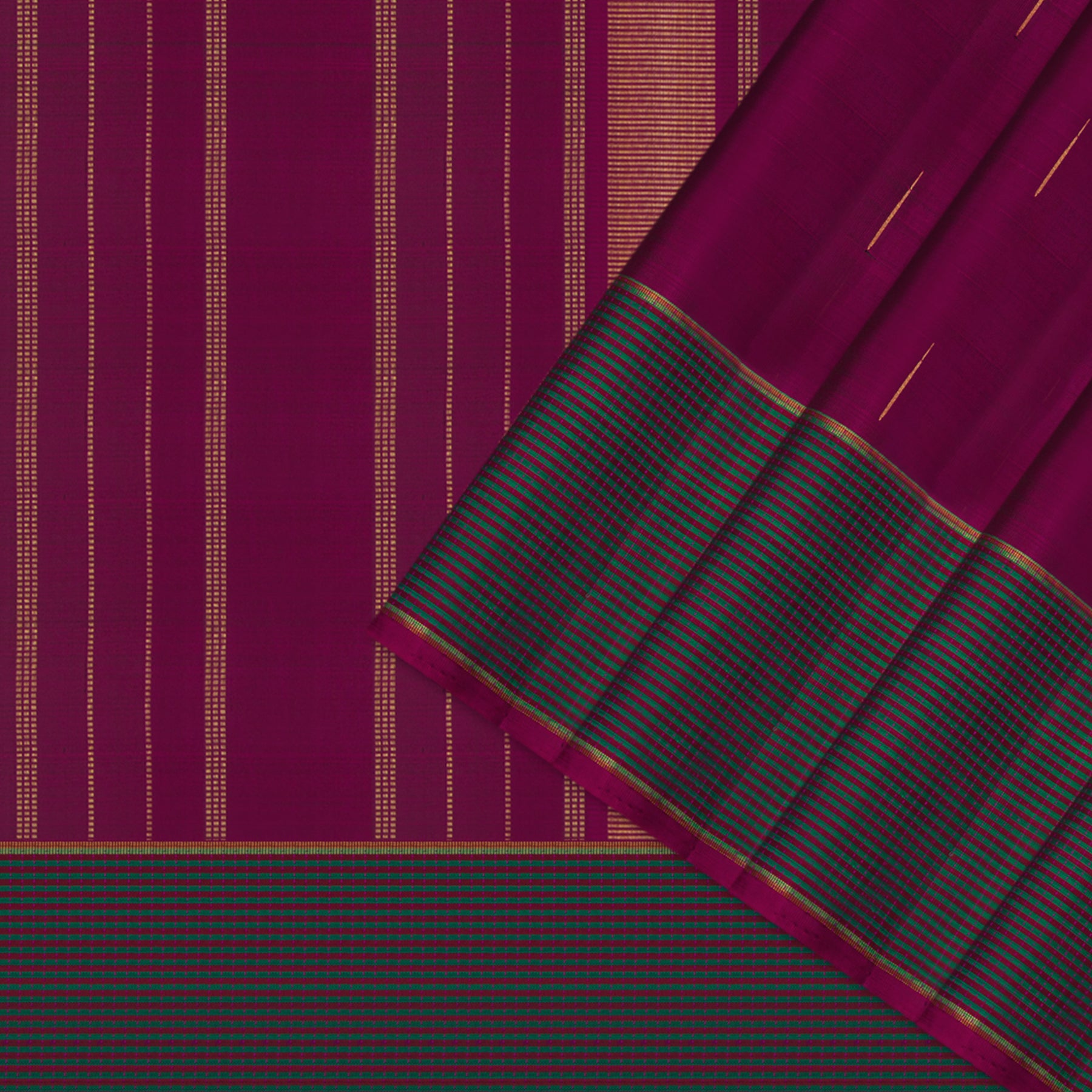 Kanakavalli Kanjivaram Silk Sari 24-615-HS001-10884 - Cover View