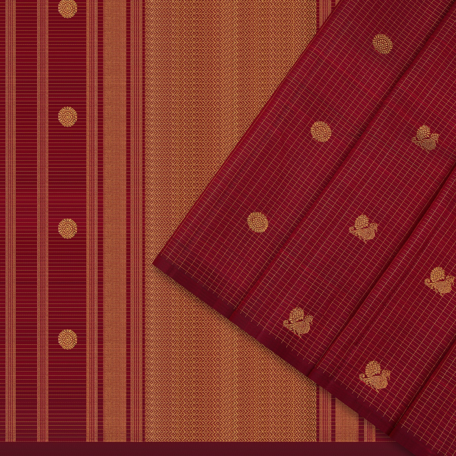 Kanakavalli Kanjivaram Silk Sari 24-615-HS001-10899 - Cover View