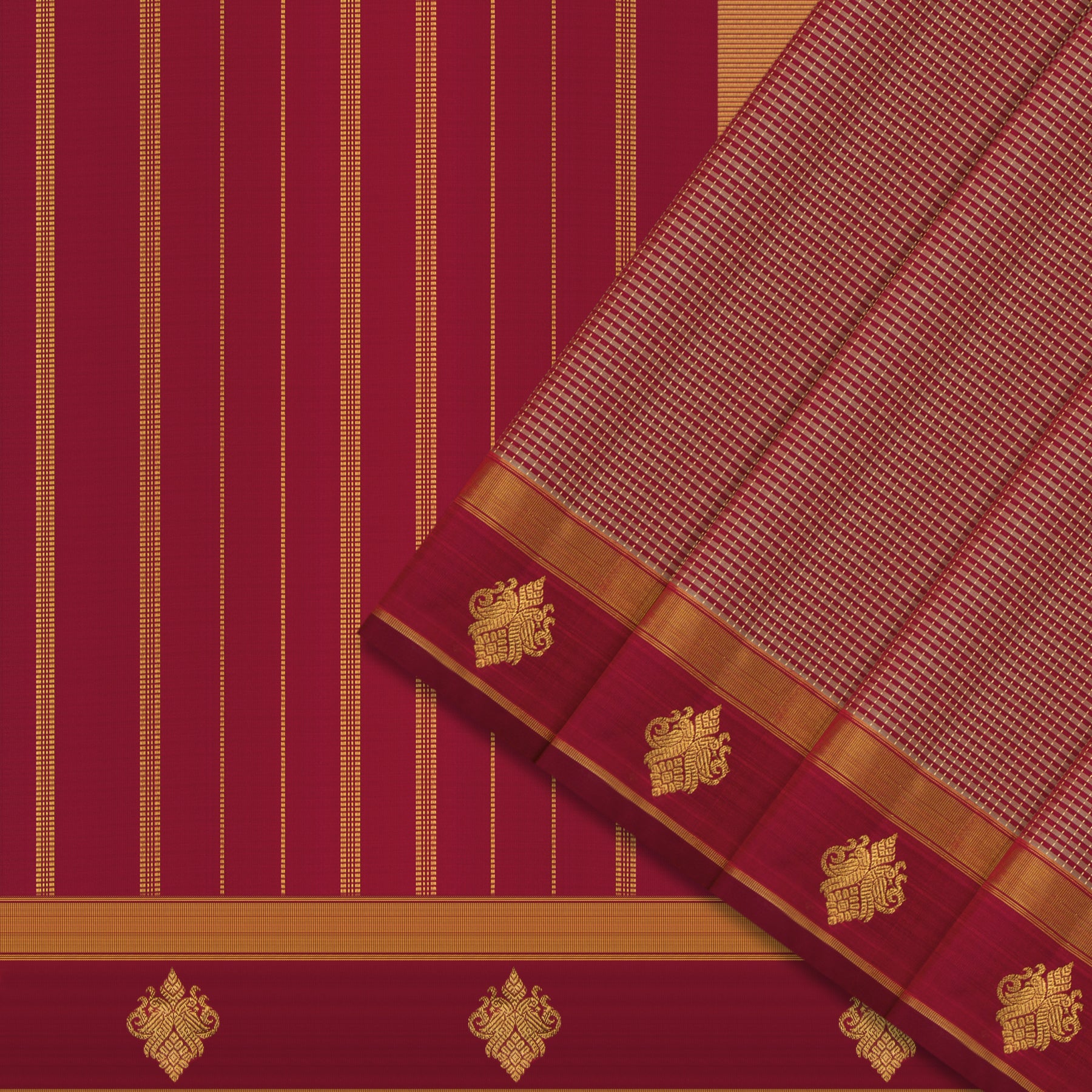 Kanakavalli Kanjivaram Silk Sari 24-615-HS001-10909 - Cover View