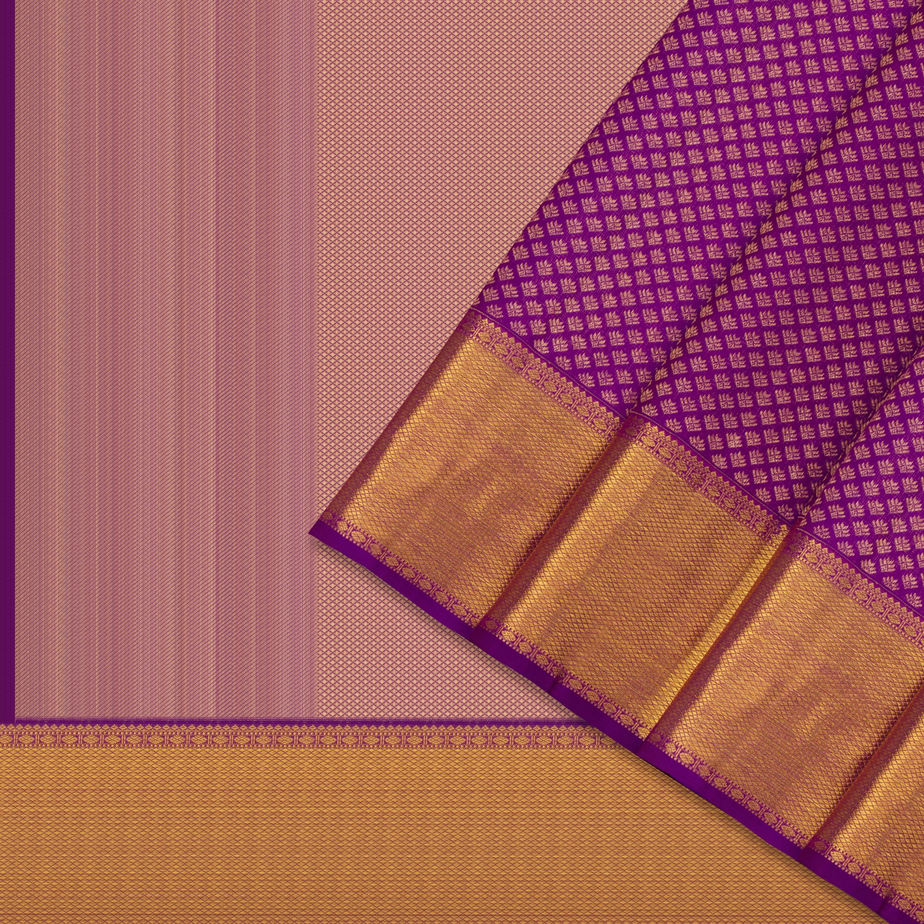 Kanakavalli Kanjivaram Silk Sari 24-615-HS001-11794 - Cover View