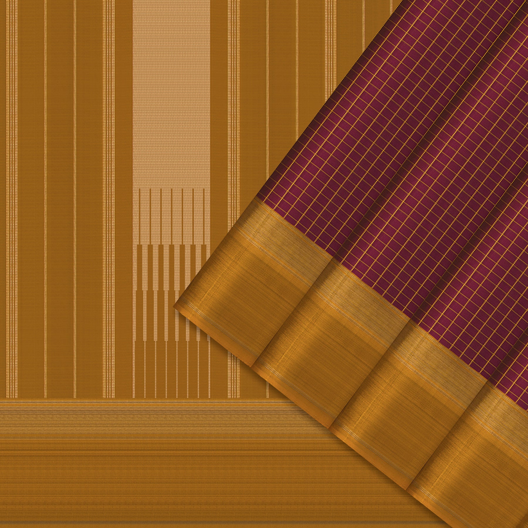 Kanakavalli Kanjivaram Silk Sari 24-615-HS001-11833 - Cover View