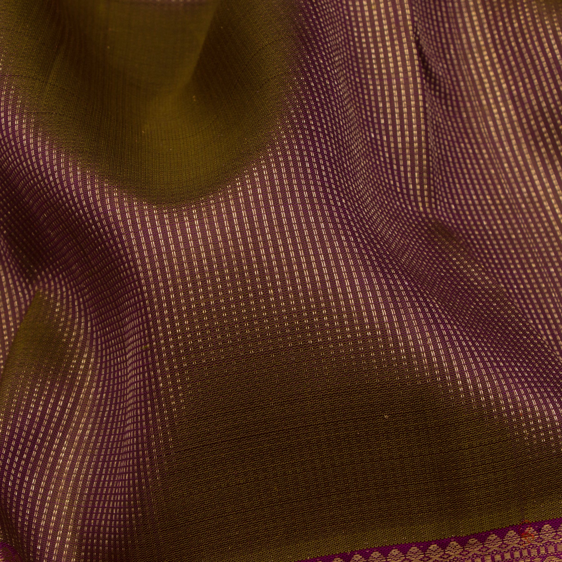 Kanakavalli Kanjivaram Silk Sari 24-615-HS001-11863 - Fabric View