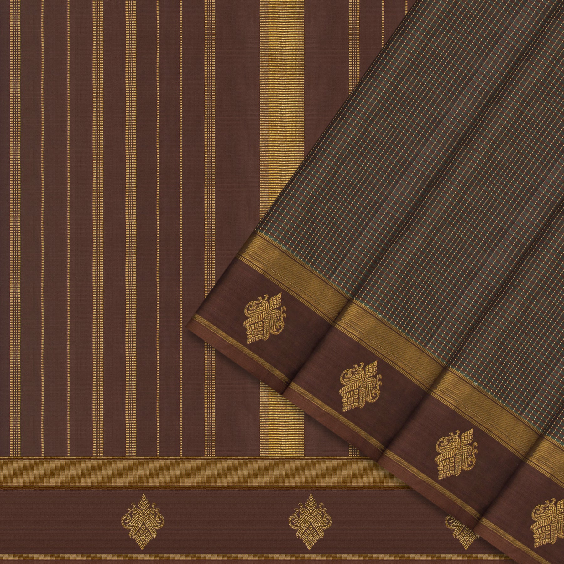 Kanakavalli Kanjivaram Silk Sari 24-615-HS001-11868 - Cover View