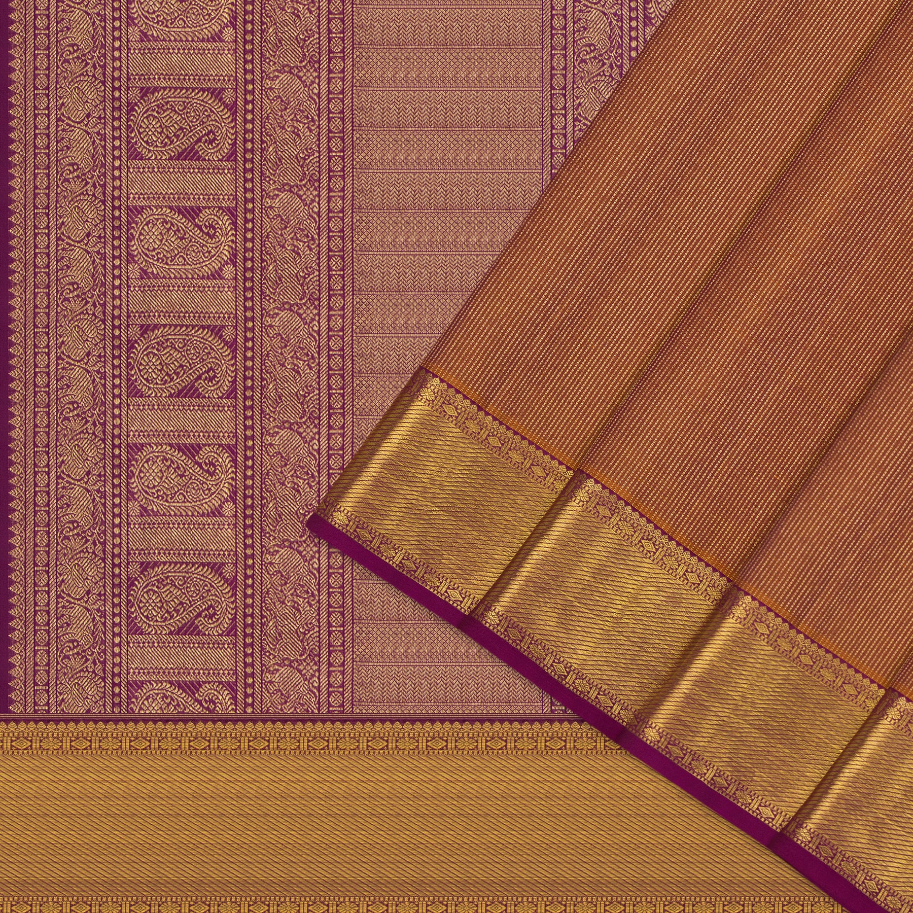 Kanakavalli Kanjivaram Silk Sari 24-615-HS001-12648 - Cover View