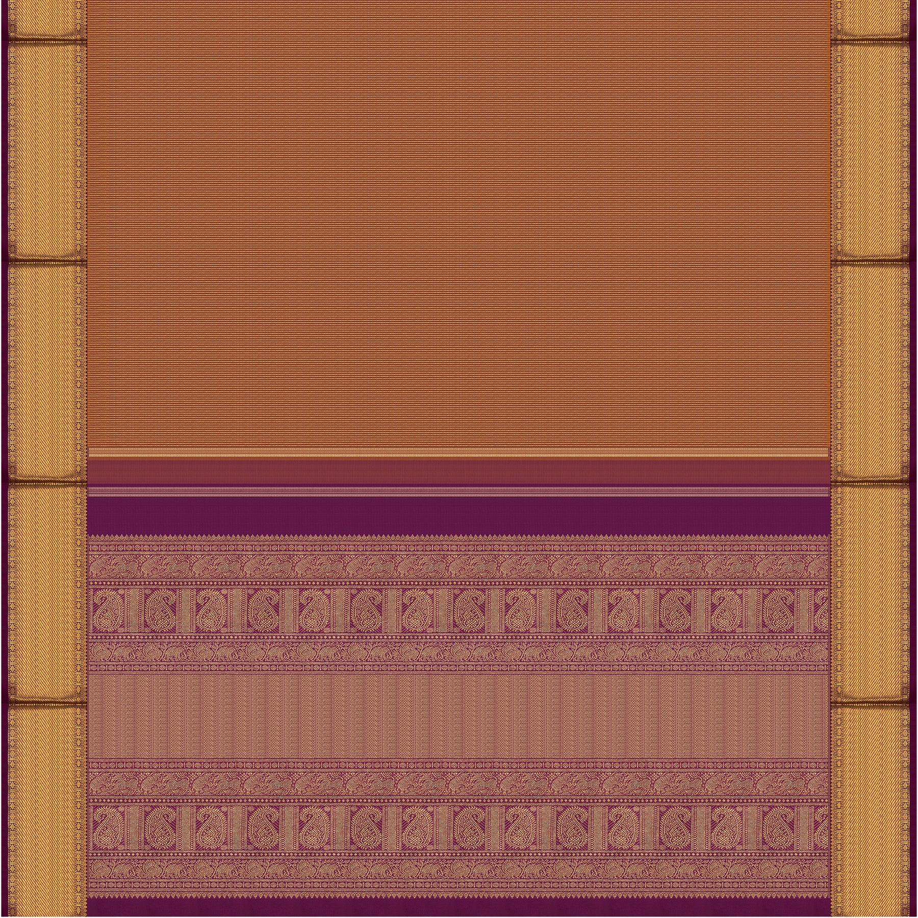Kanakavalli Kanjivaram Silk Sari 24-615-HS001-12648 - Full View