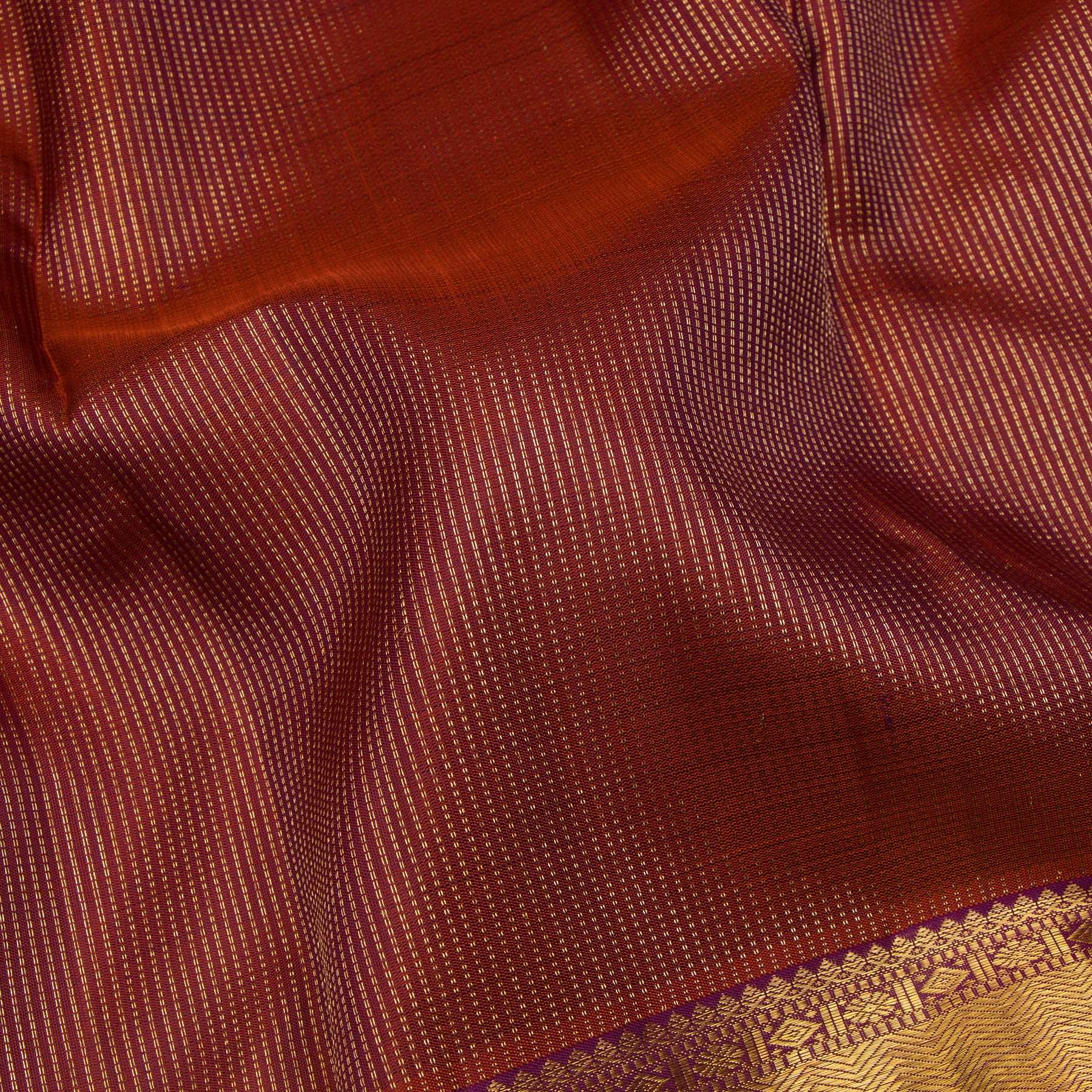 Kanakavalli Kanjivaram Silk Sari 24-615-HS001-12649 - Fabric View