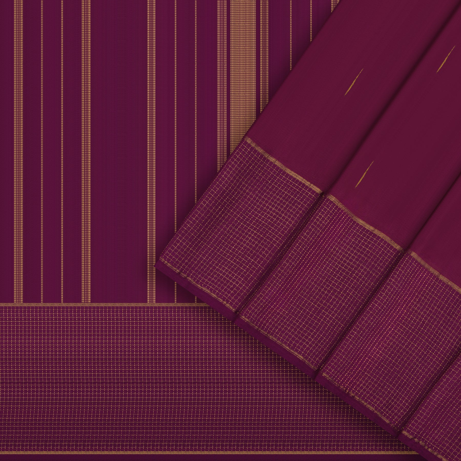 Kanakavalli Kanjivaram Silk Sari 24-615-HS001-13565 - Cover View