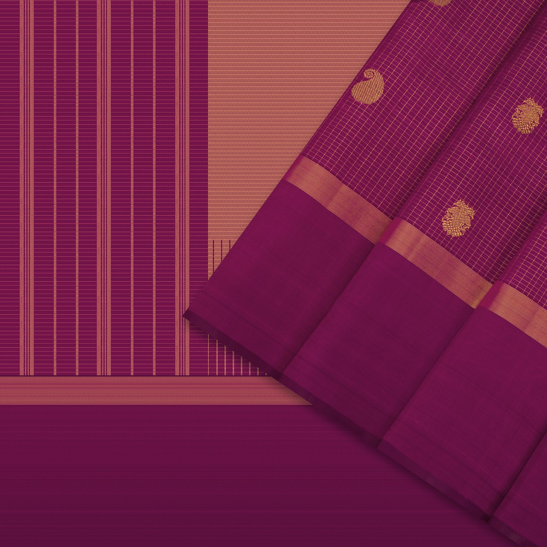 Kanakavalli Kanjivaram Silk Sari 24-615-HS001-13601 - Cover View