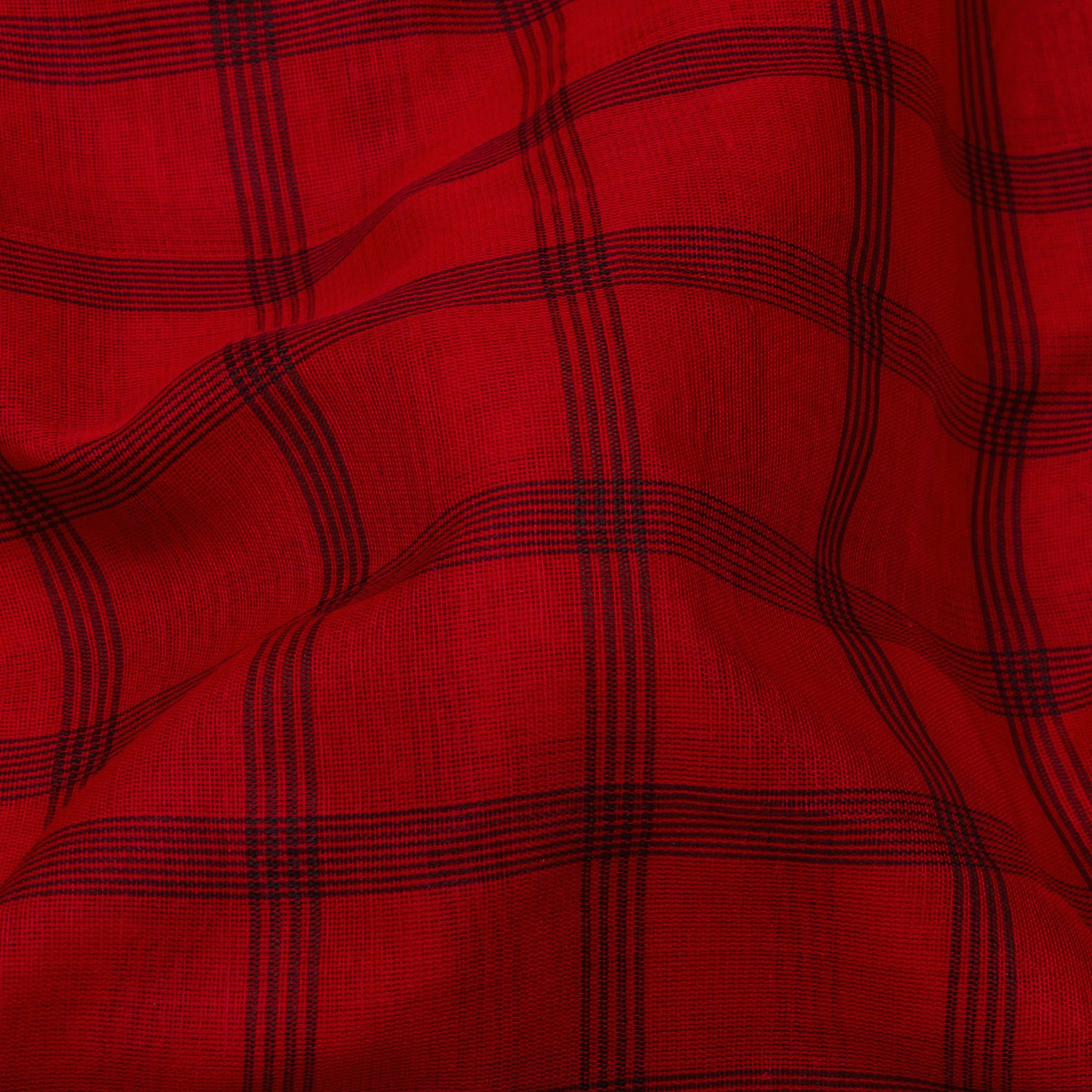 Kanakavalli Gadwal Silk/Cotton Sari 24-616-HS005-13220 - Fabric View