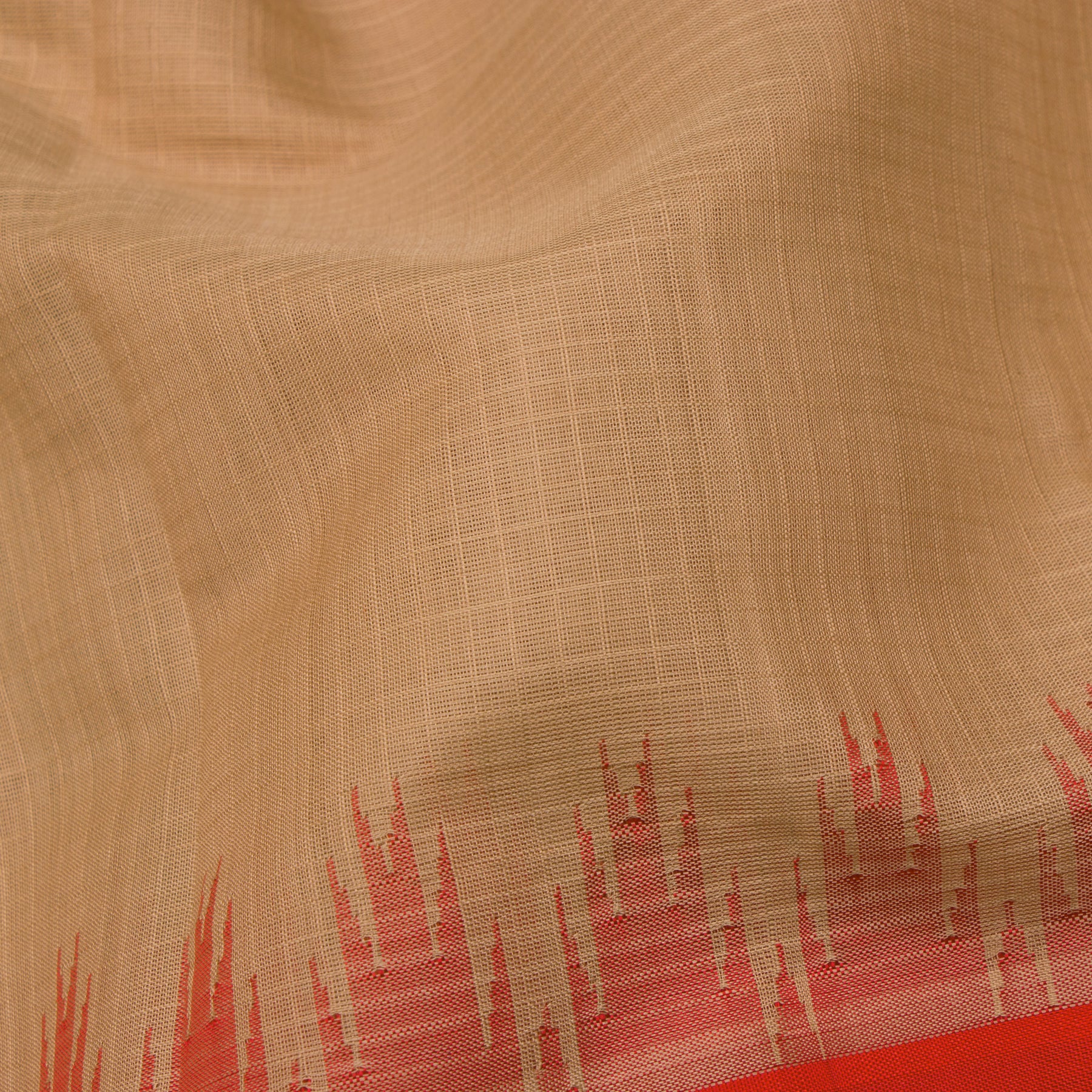 Kanakavalli Gadwal Silk/Cotton Sari 24-616-HS005-13239 - Fabric View