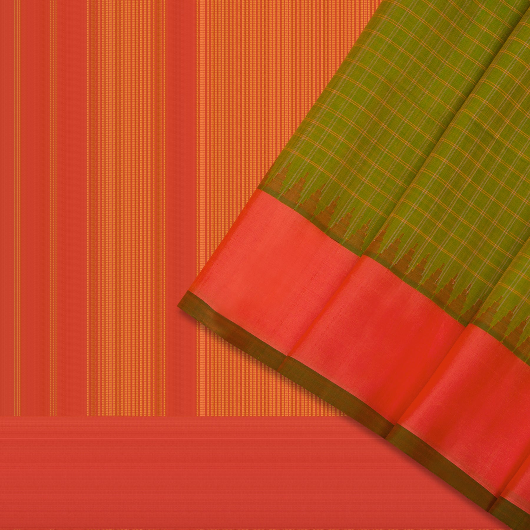 Kanakavalli Gadwal Silk/Cotton Sari 24-616-HS005-13289 - Cover View