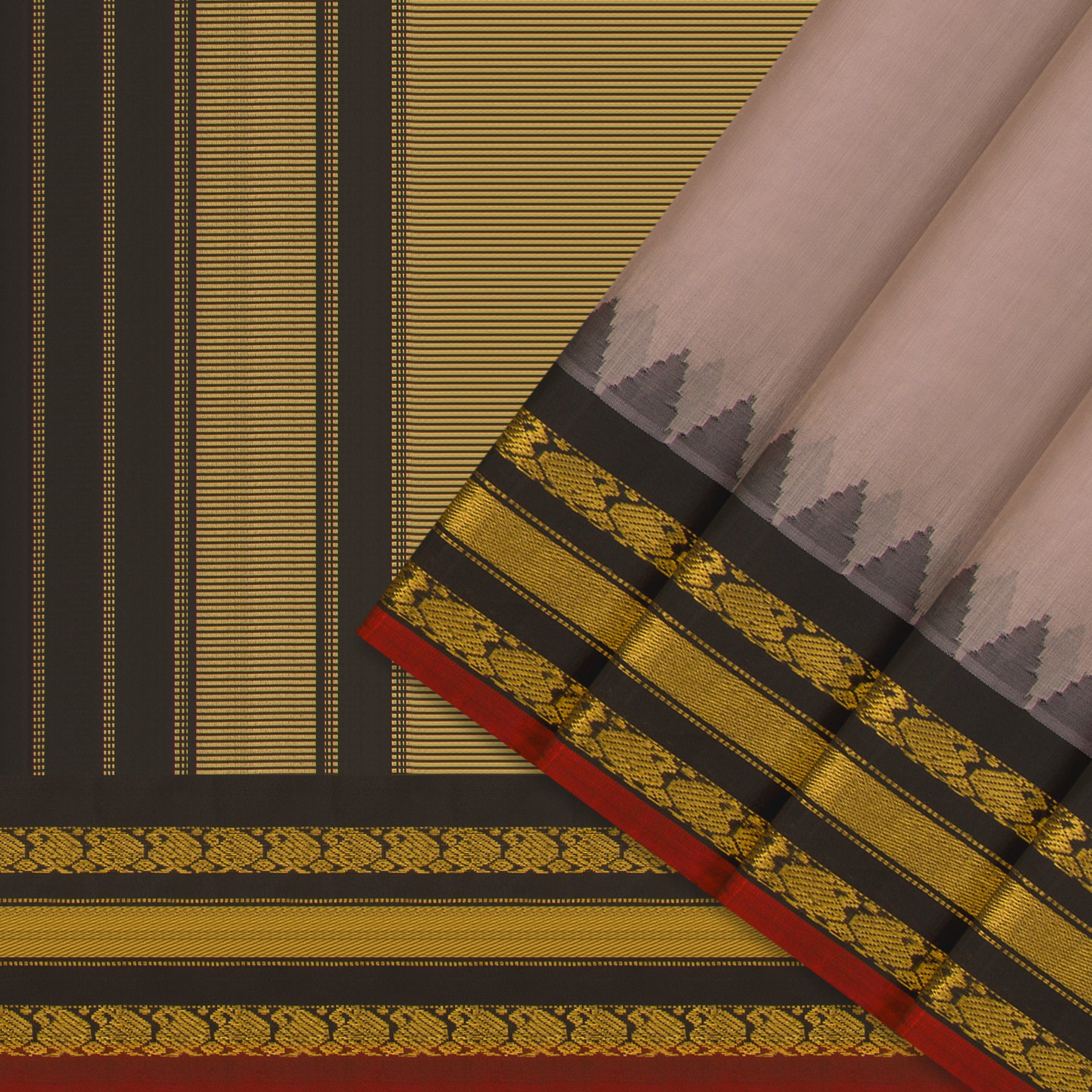 Kanakavalli Gadwal Silk/Cotton Sari 24-616-HS005-13942 - Cover View