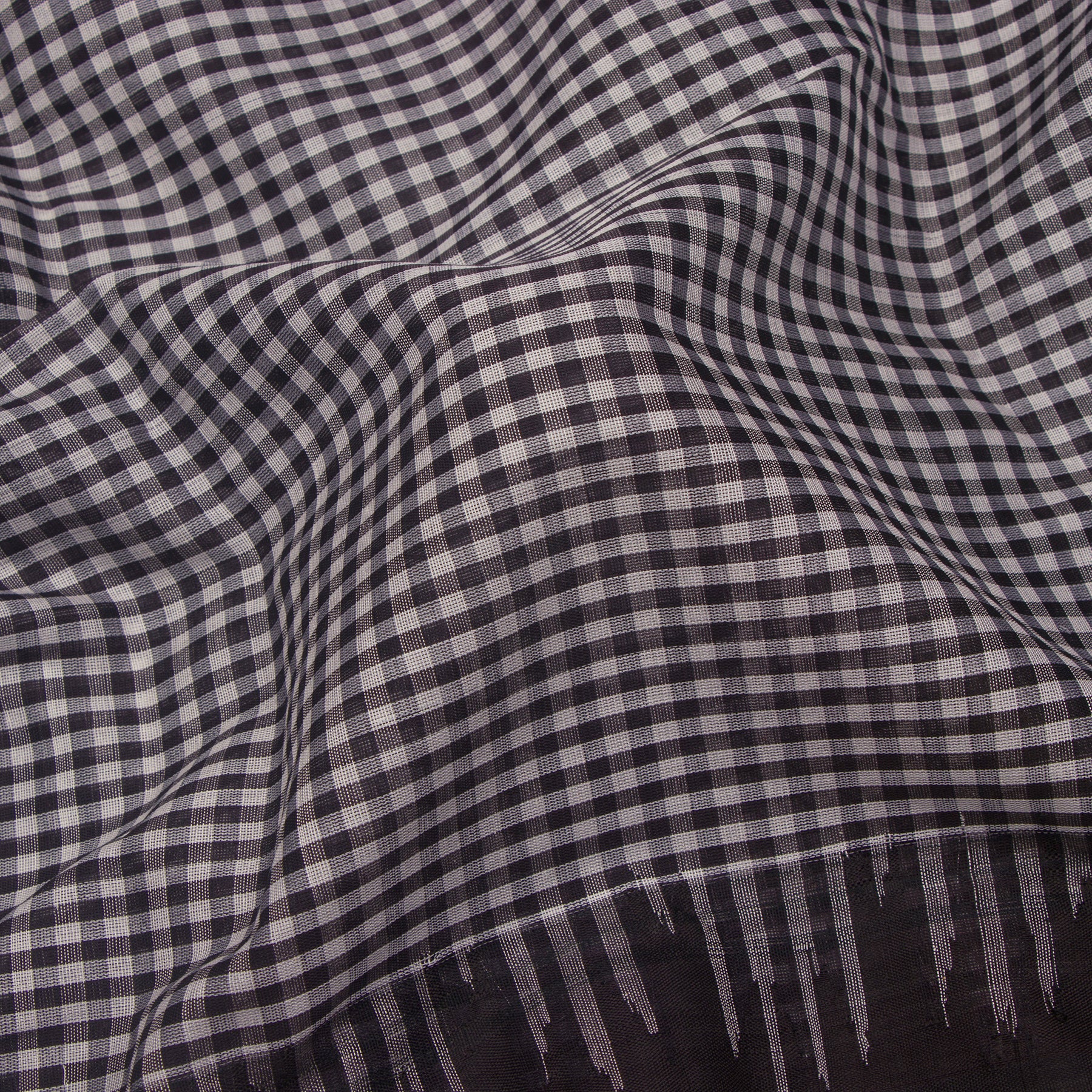 Kanakavalli Gadwal Silk/Cotton Sari 24-616-HS005-14340 - Fabric View