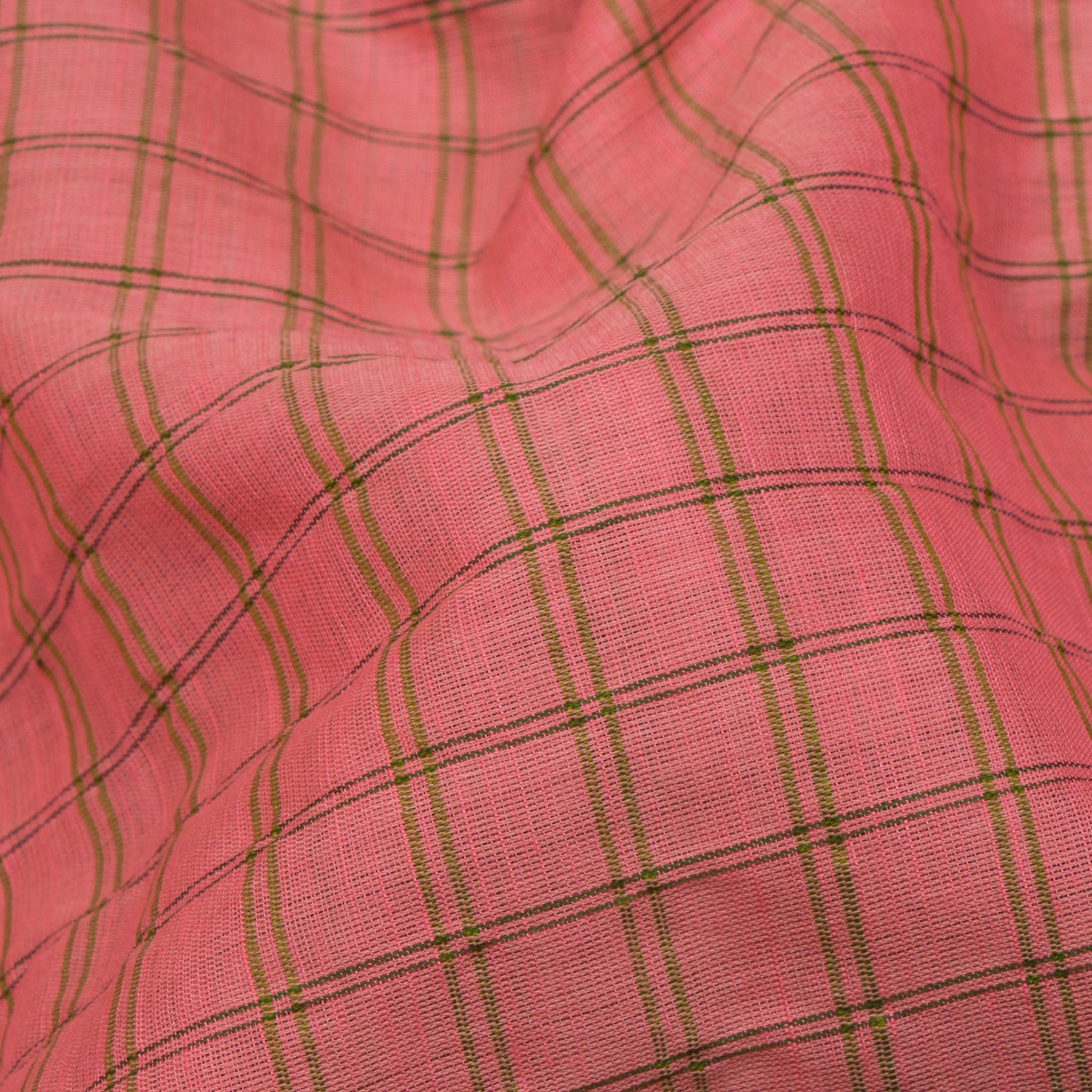 Kanakavalli Gadwal Silk/Cotton Sari 24-616-HS005-14368 - Fabric View