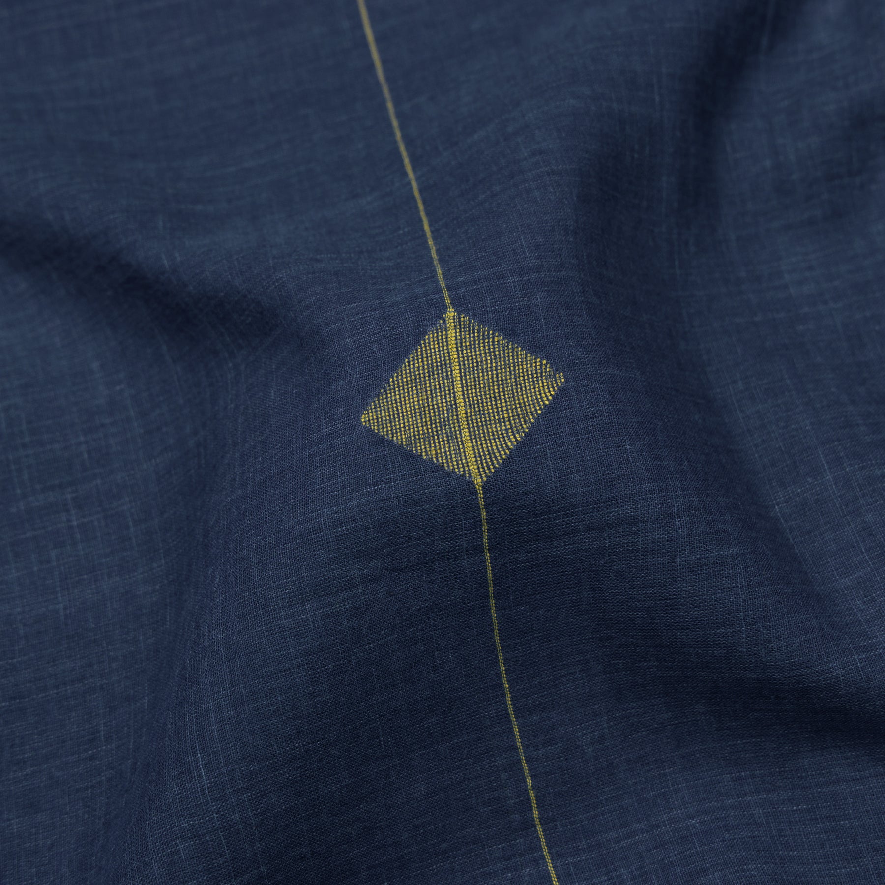 Karomi Jamdani Cotton Sari 25-003-HS003-00070 - Blouse View