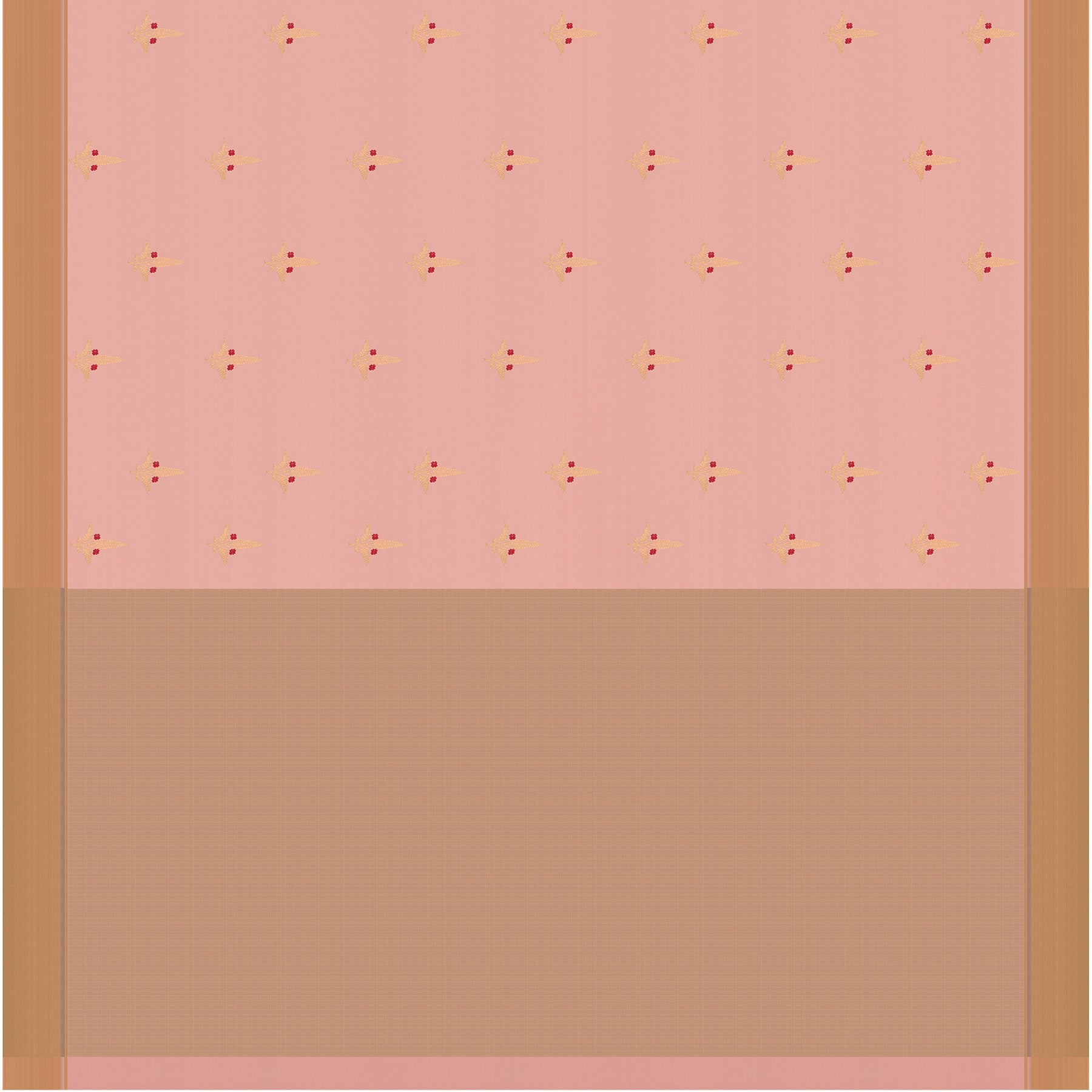 Chanderi Silk Sari 25-004-HS002-00016 - Full View