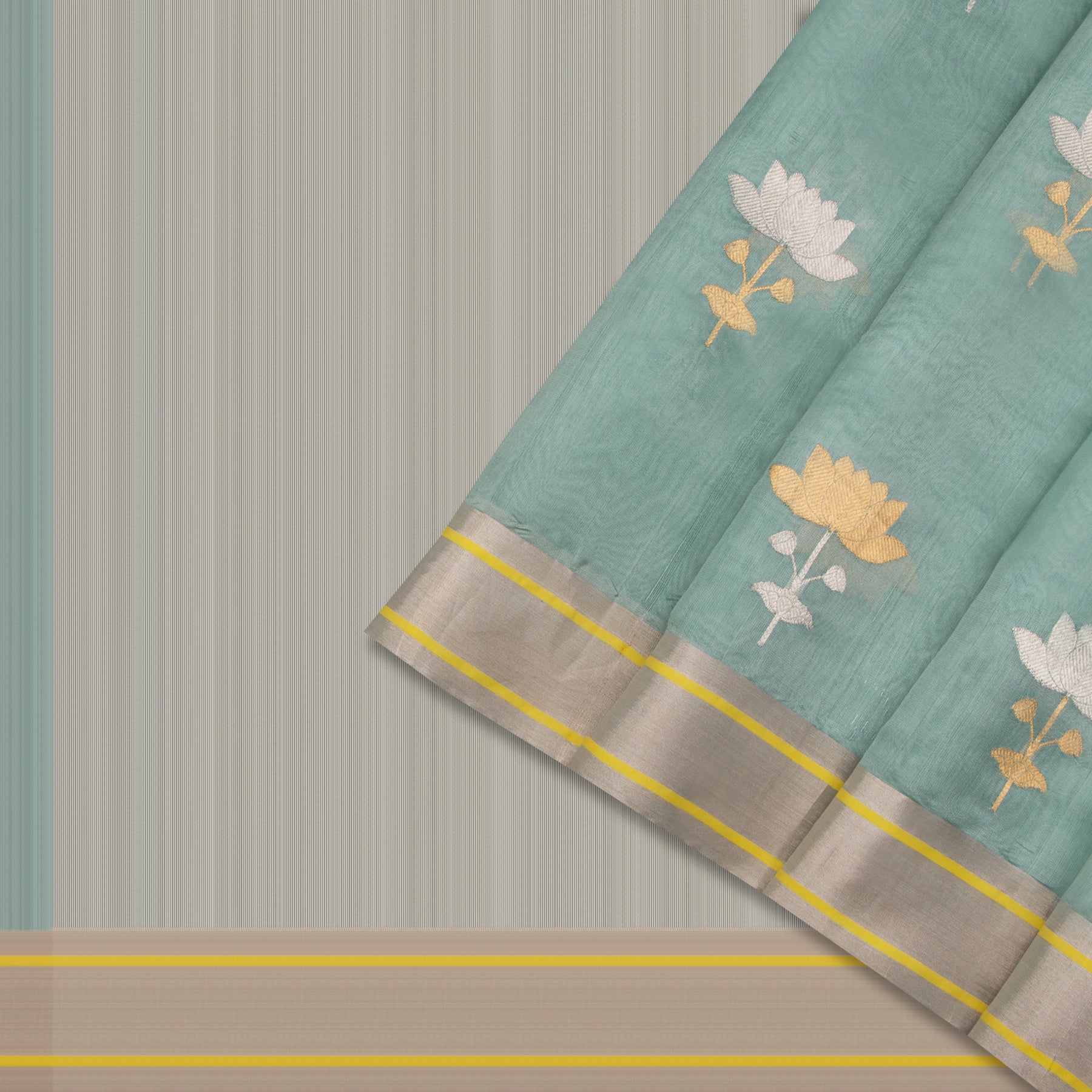 Chanderi Silk Sari 25-004-HS002-00026 - Cover View