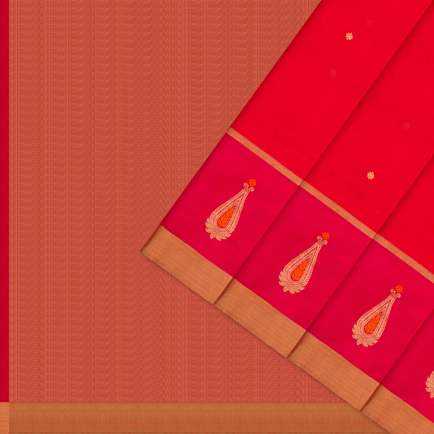Chanderi Silk Sari 25-004-HS002-00029 - Cover View
