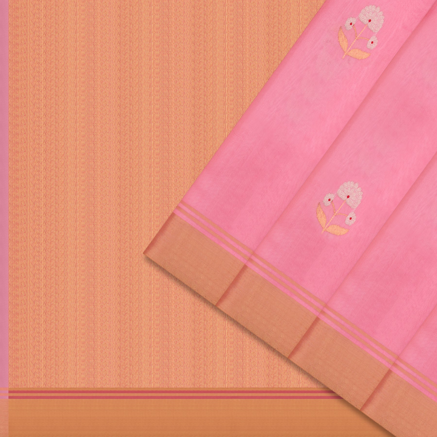 Chanderi Silk Sari 25-004-HS002-00054 - Cover View