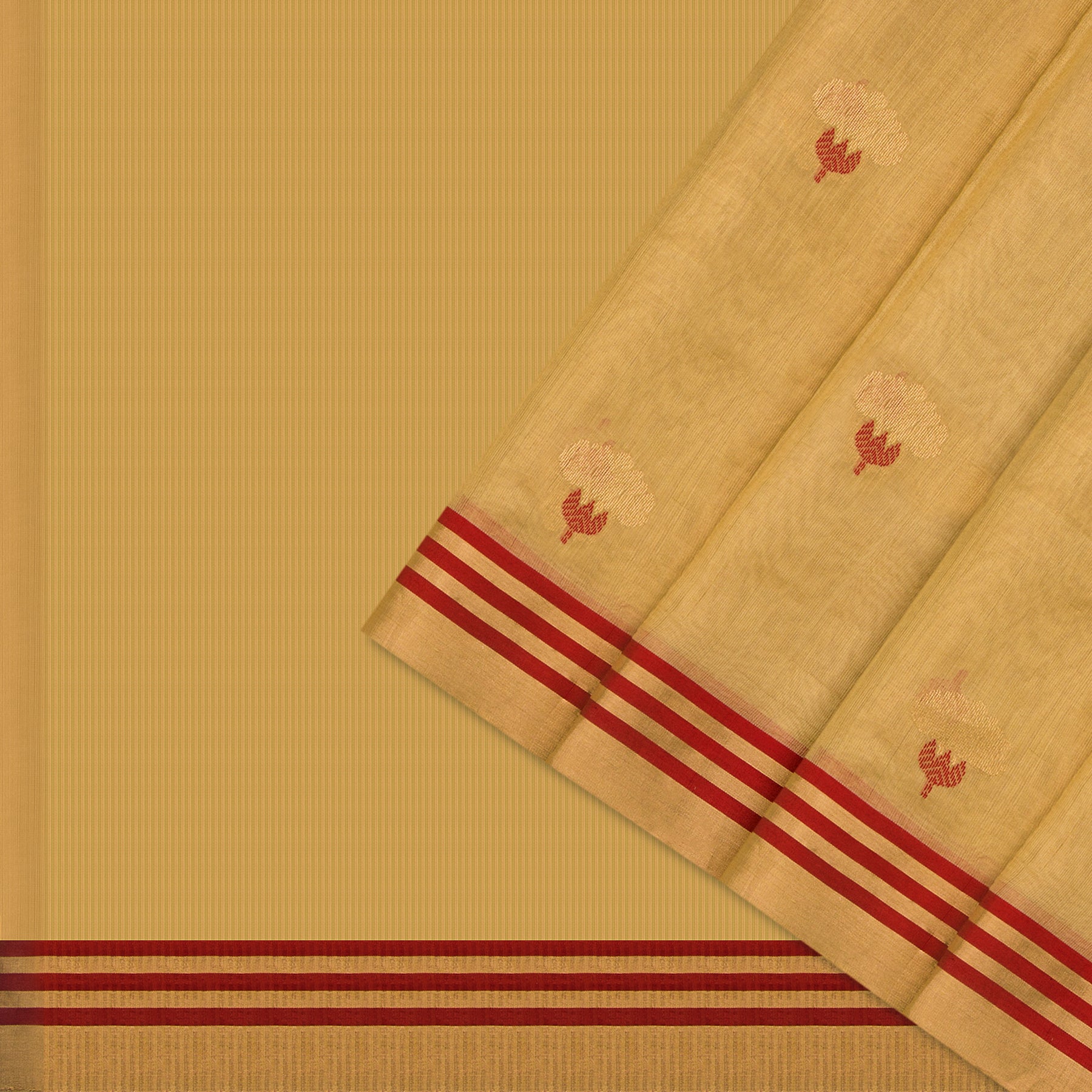Chanderi Silk Sari 25-004-HS002-00067 - Cover View