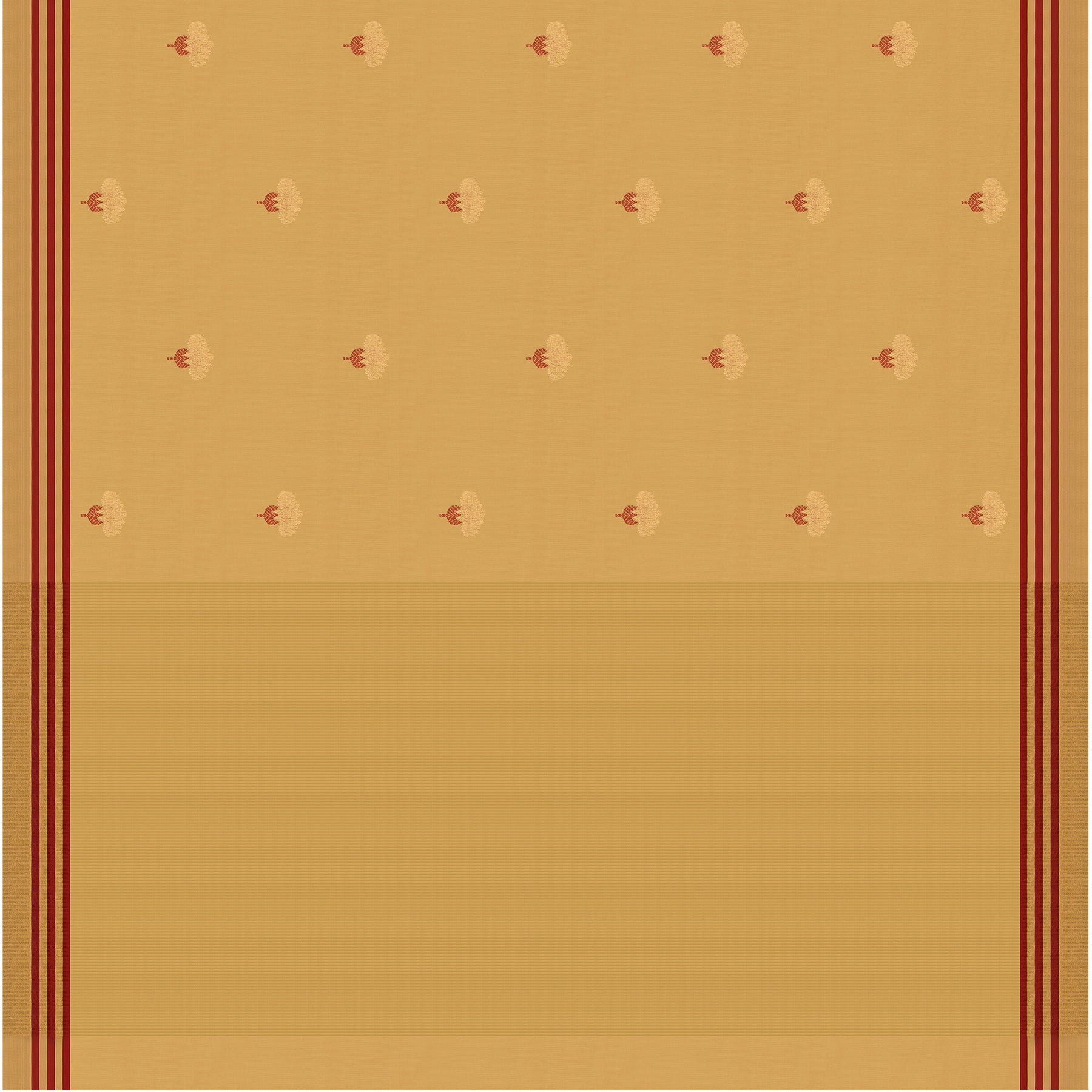 Chanderi Silk Sari 25-004-HS002-00067 - Full View