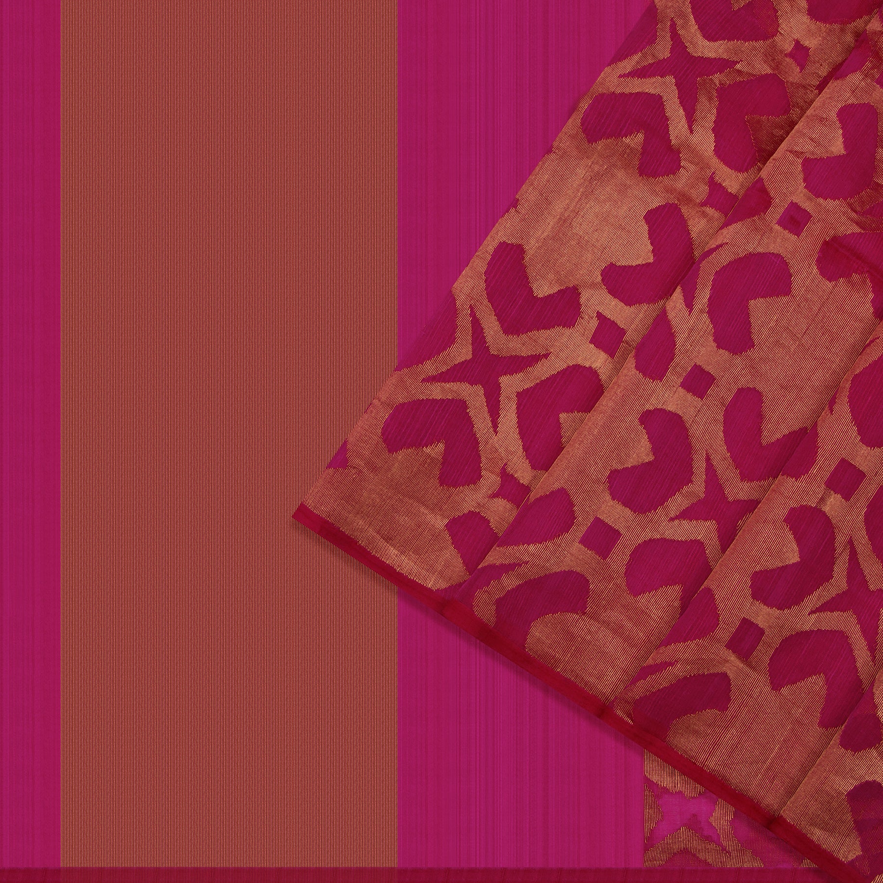 Bailou Jamdani Silk Sari 25-005-HS002-00016 - Cover View