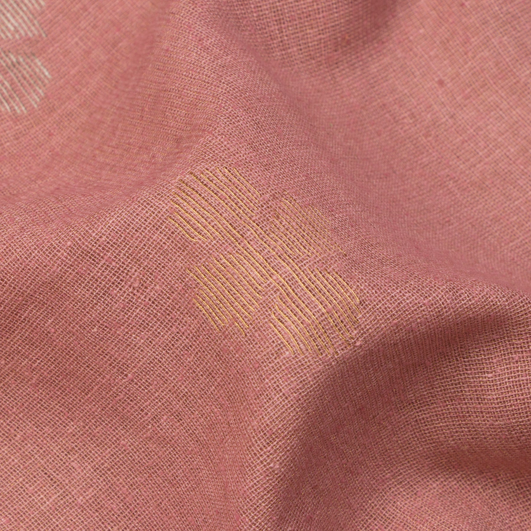 Bailou Jamdani Silk Sari 25-005-HS002-00149 - Fabric View