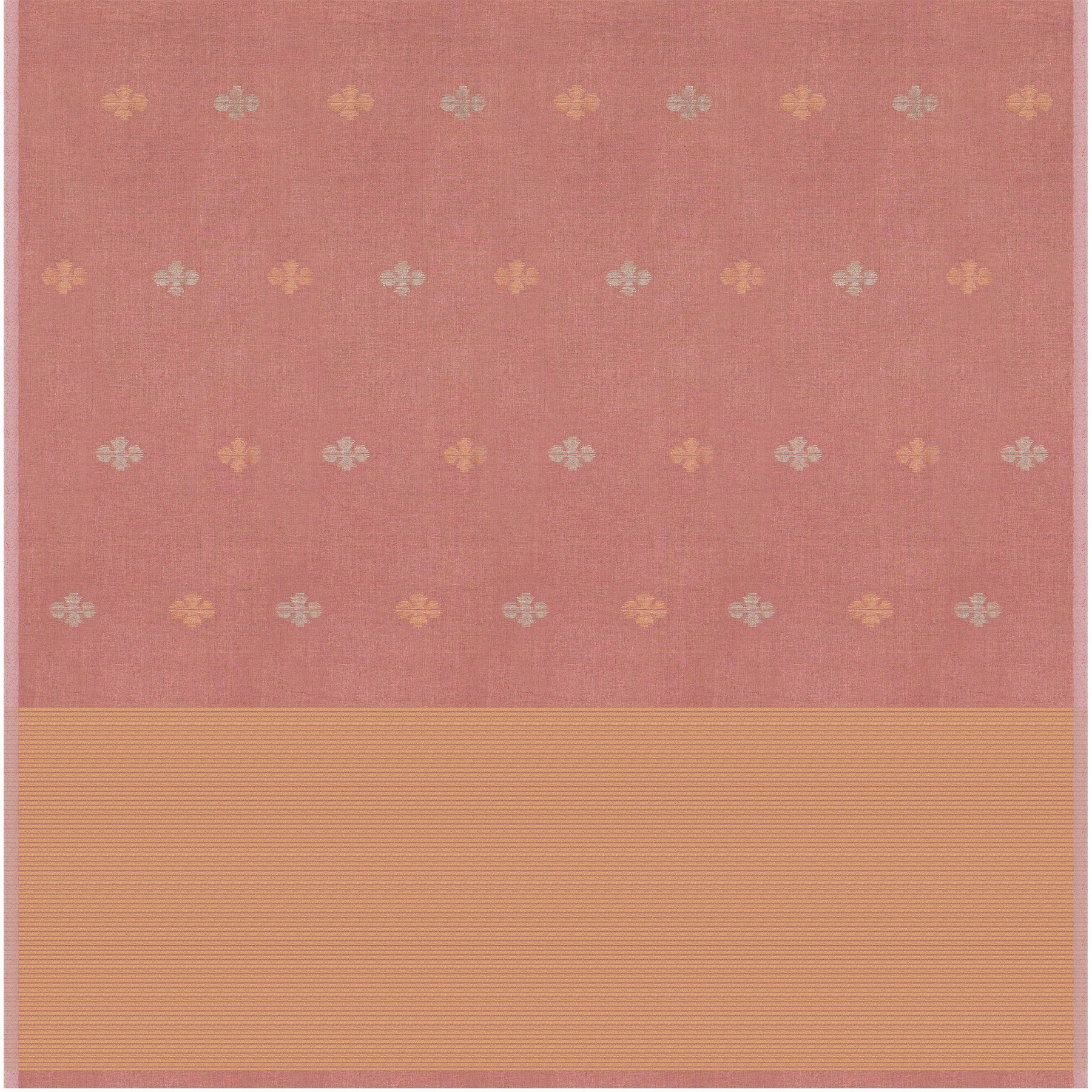 Bailou Jamdani Silk Sari 25-005-HS002-00149 - Full View