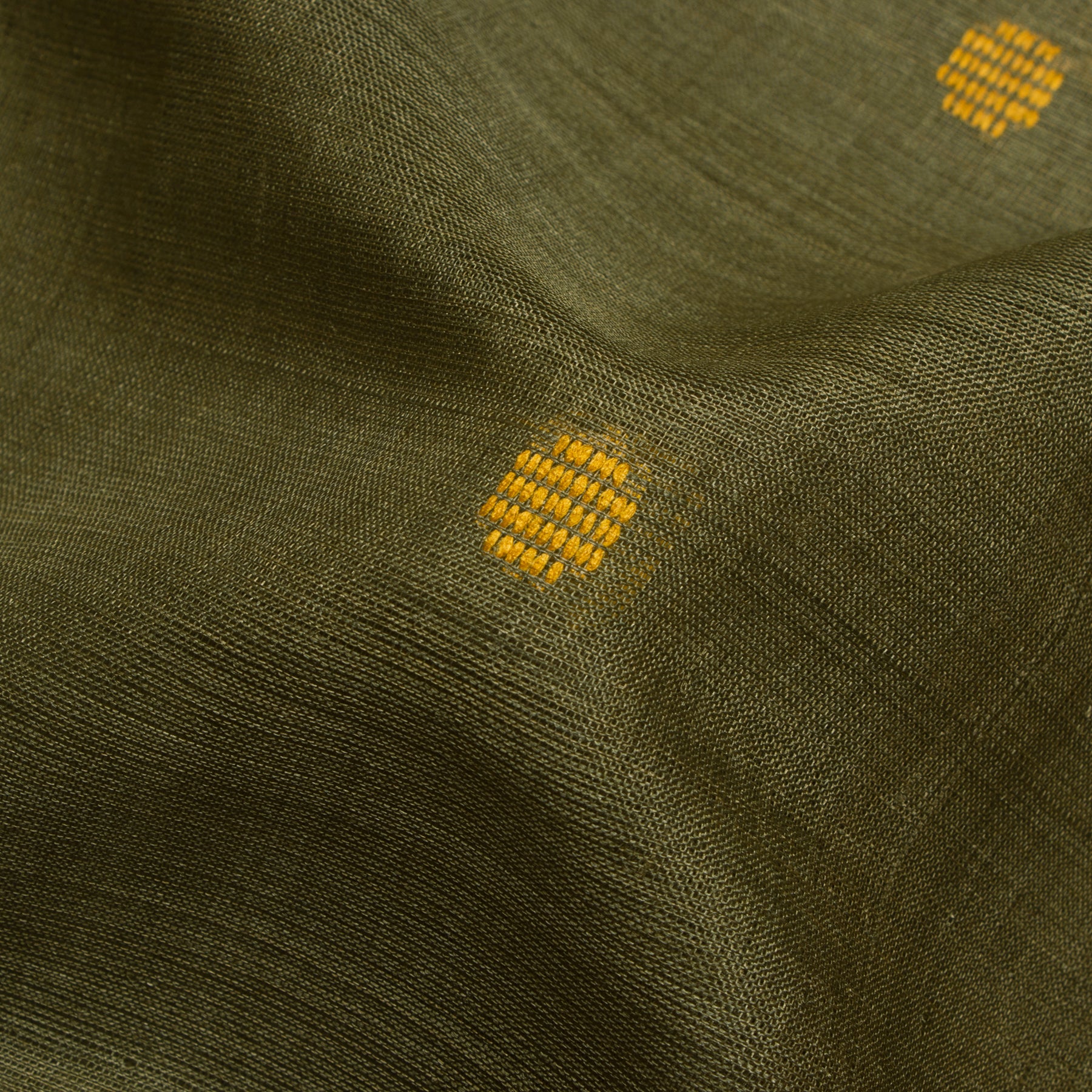 Pradeep Pillai Tussore Silk Sari 25-008-HS002-00192 - Fabric View