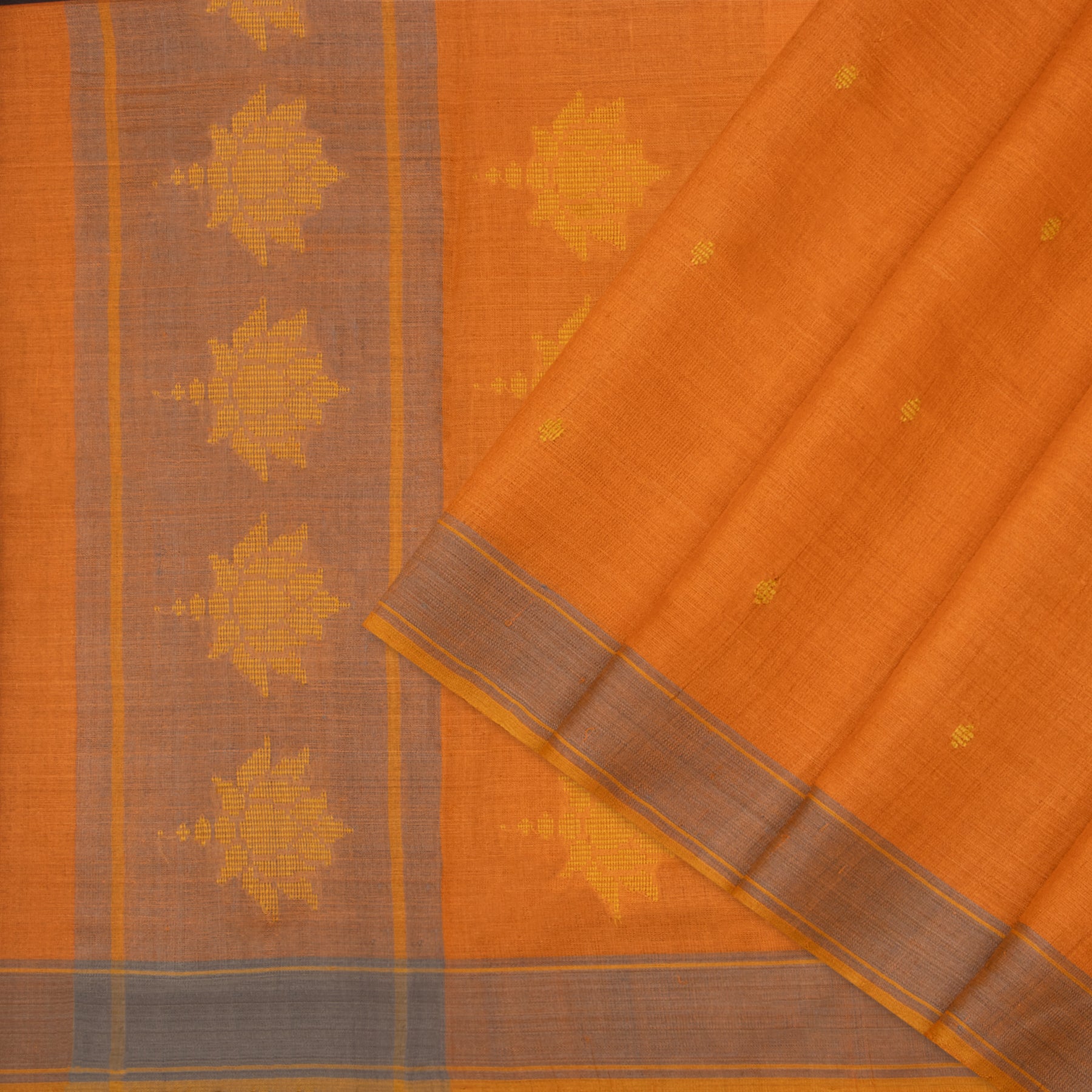 Pradeep Pillai Tussore Silk Sari 25-008-HS002-00195 - Cover View