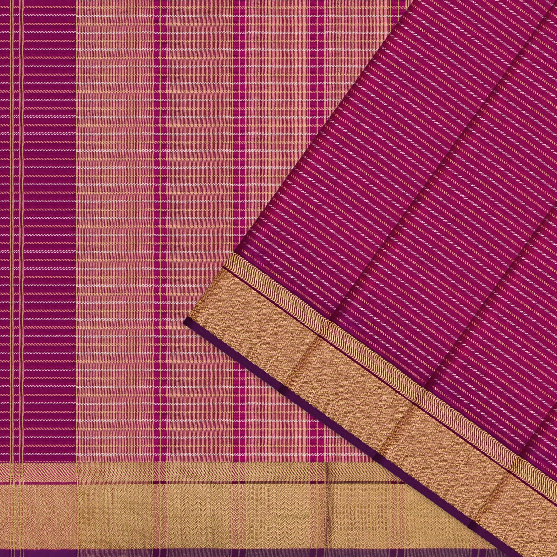 Pradeep Pillai Silk Sari 25-008-HS002-00672 - Cover View