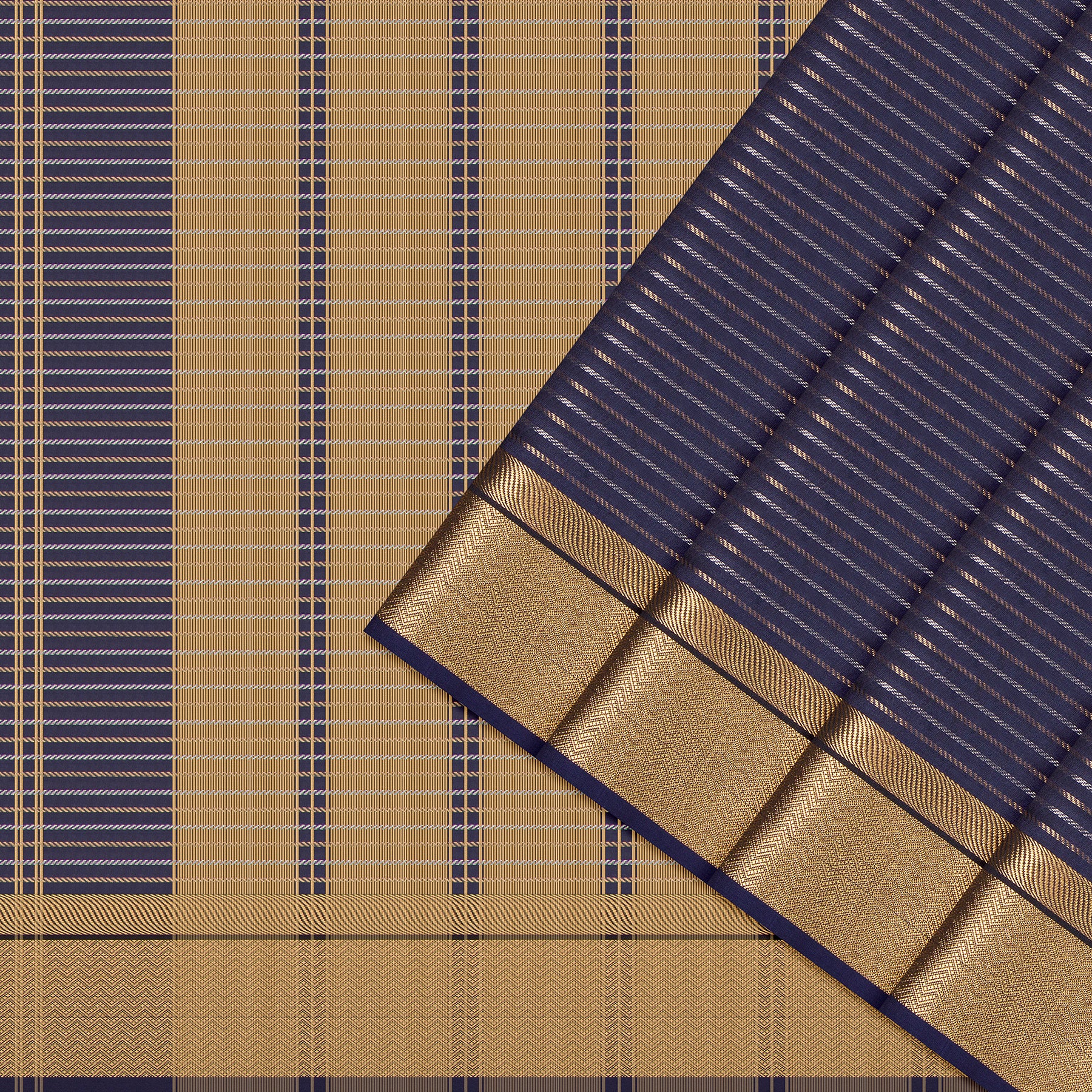 Pradeep Pillai Silk Sari 25-008-HS002-00676 - Cover View