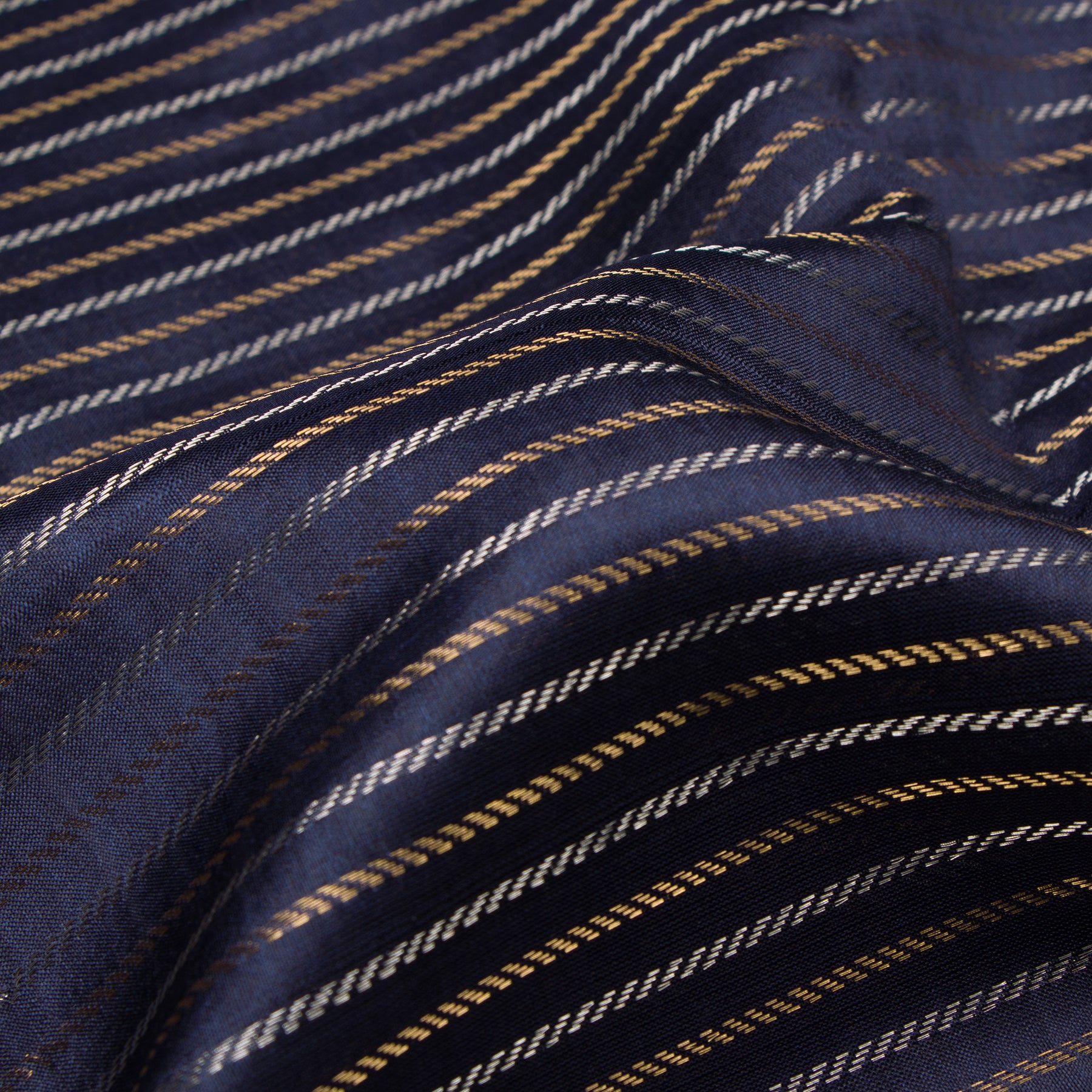 Pradeep Pillai Silk Sari 25-008-HS002-00676 - Fabric View