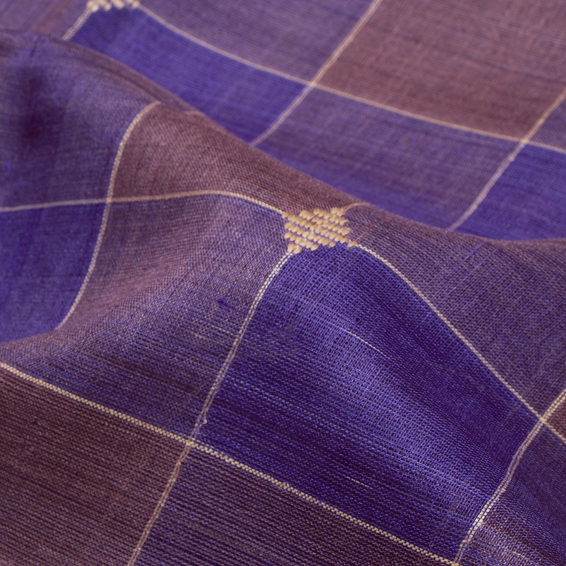 Pradeep Pillai Tussore Silk Sari 25-008-HS002-00684