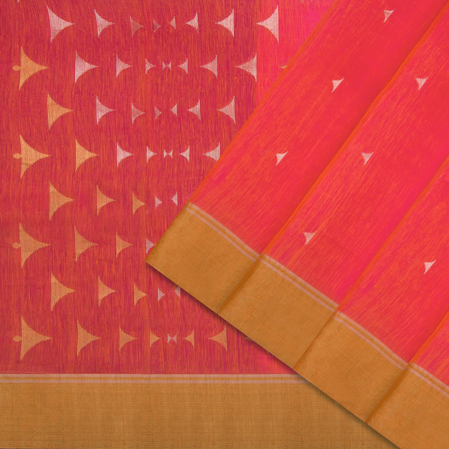 Pradeep Pillai Linen/Silk Sari 25-008-HS004-00391 - Cover View