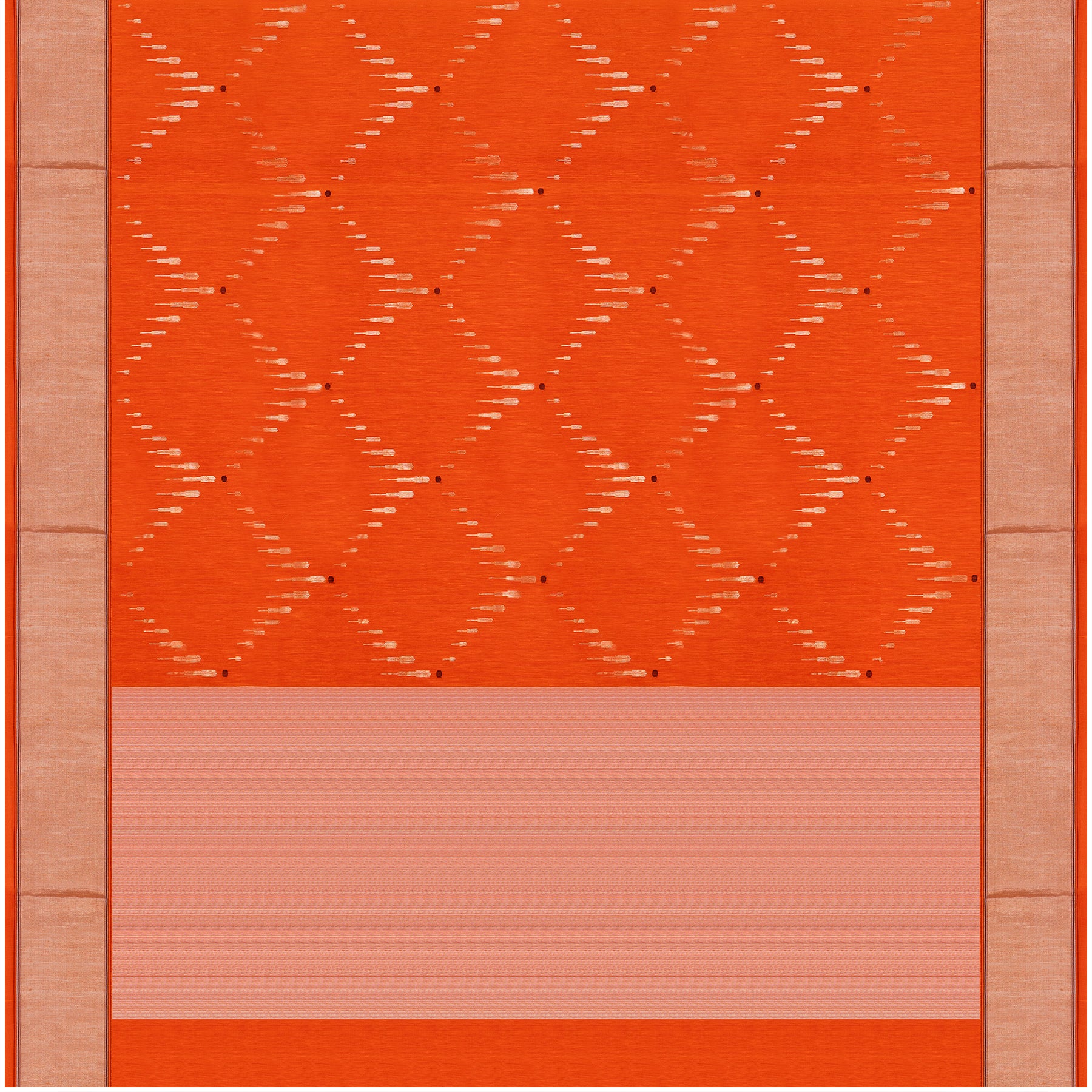 Pradeep Pillai Linen Silk Sari 25-008-HS004-00272 - Full View