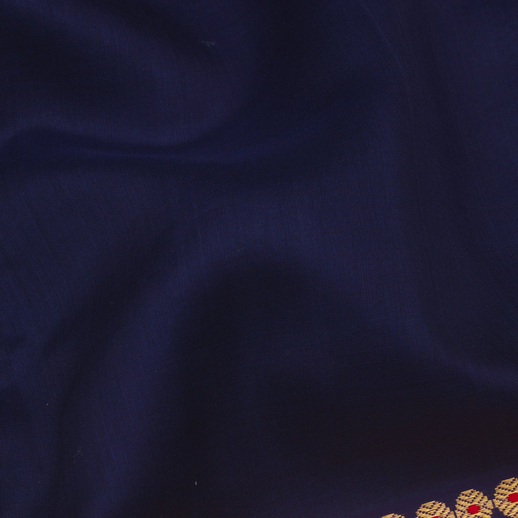 Pradeep Pillai Chanderi Silk/Cotton Sari 25-008-HS005-00003 - Fabric View