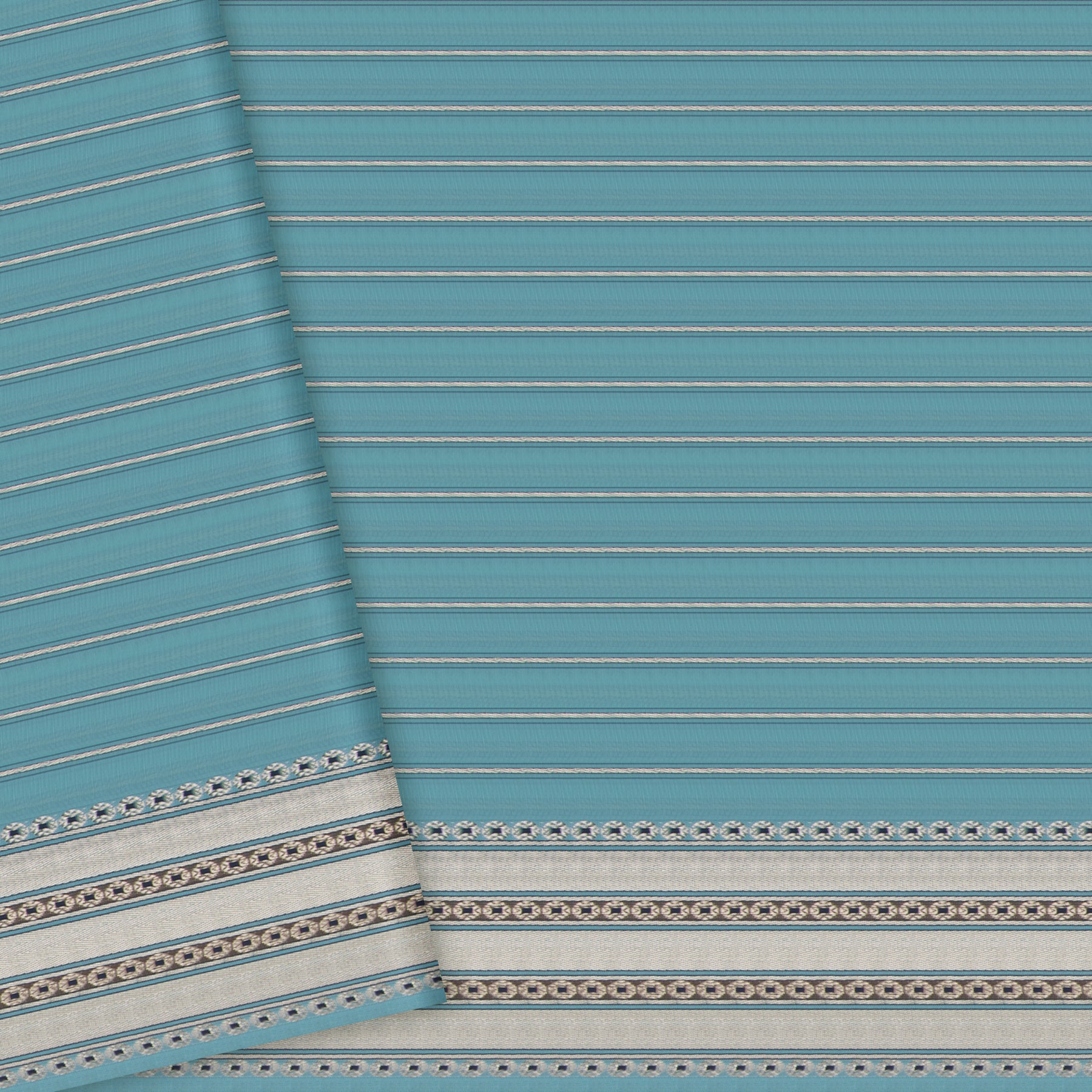 Pradeep Pillai Chanderi Silk/Cotton Sari 25-008-HS005-00004 - Blouse View