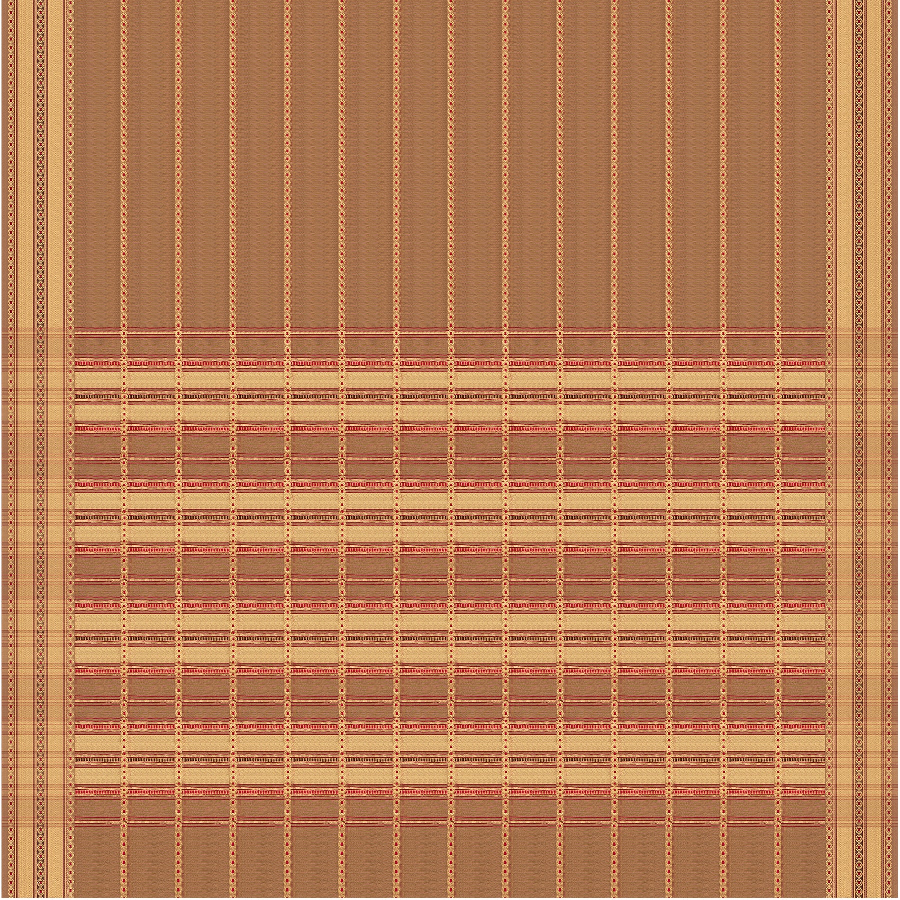 Pradeep Pillai Chanderi Silk/Cotton Sari 25-008-HS005-00029 - Full View