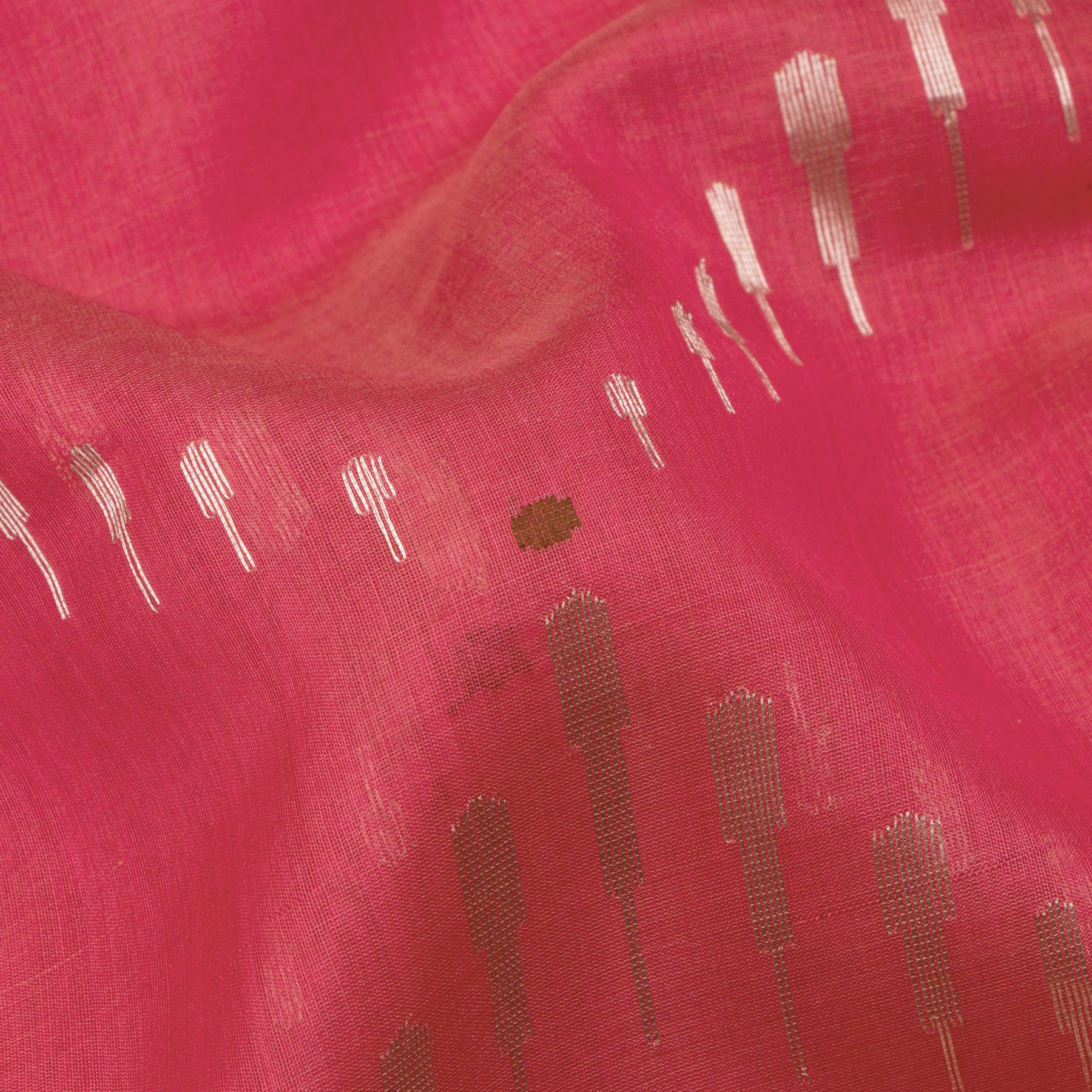 Pradeep Pillai Chanderi Silk/Cotton Sari 25-008-HS005-00067
