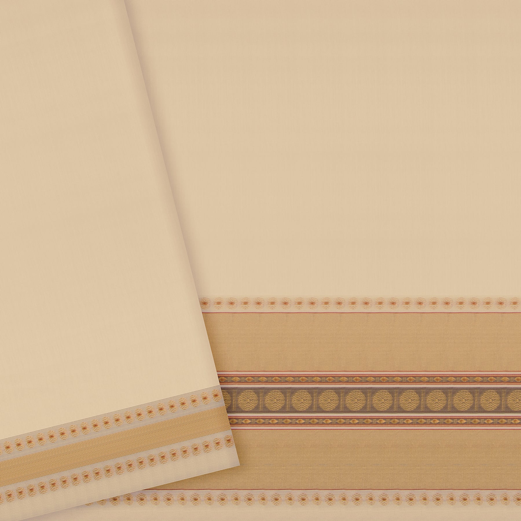 Pradeep Pillai Chanderi Silk/Cotton Sari 25-008-HS005-00530 - Blouse View