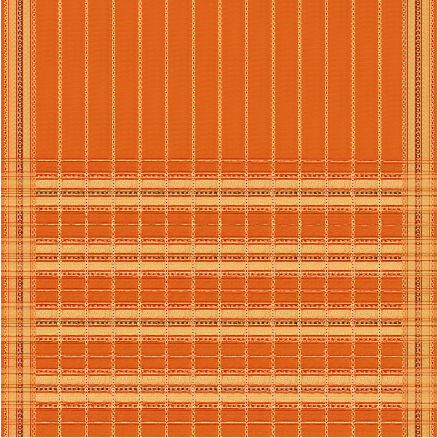 Pradeep Pillai Chanderi Silk/Cotton Sari 25-008-HS005-00156 - Full View