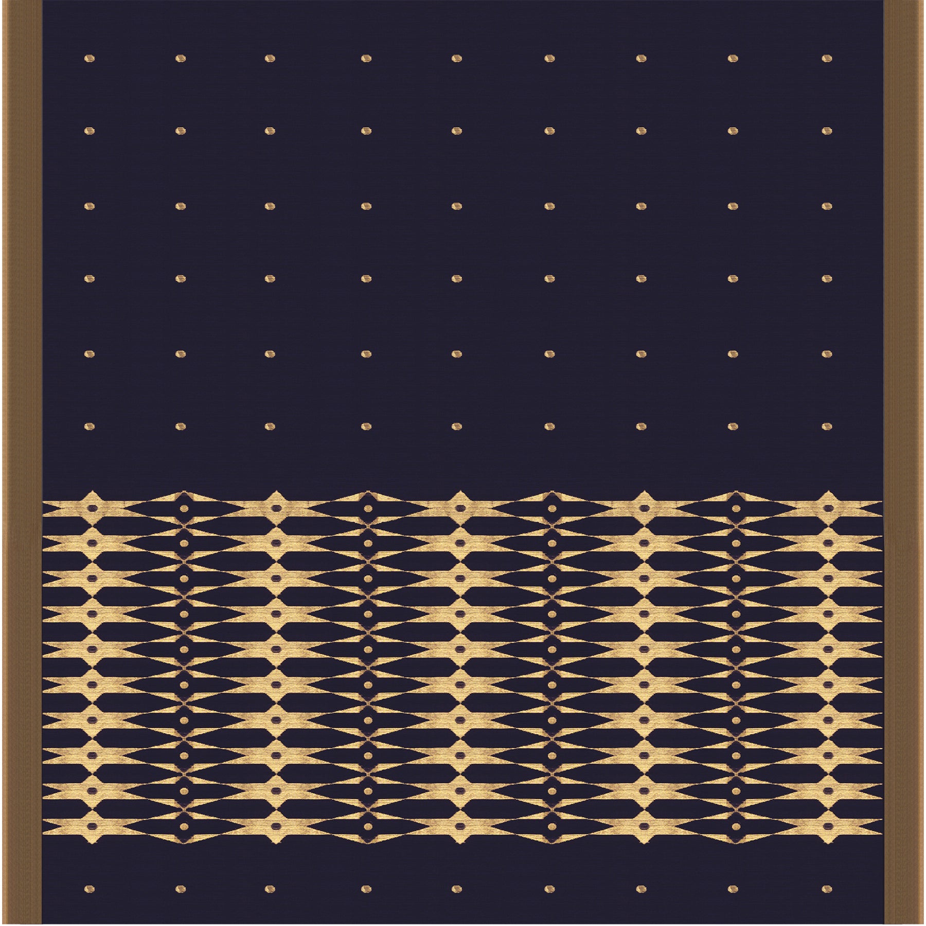 Pradeep Pillai Chanderi Silk/Cotton Sari 25-008-HS005-00212 - Full View