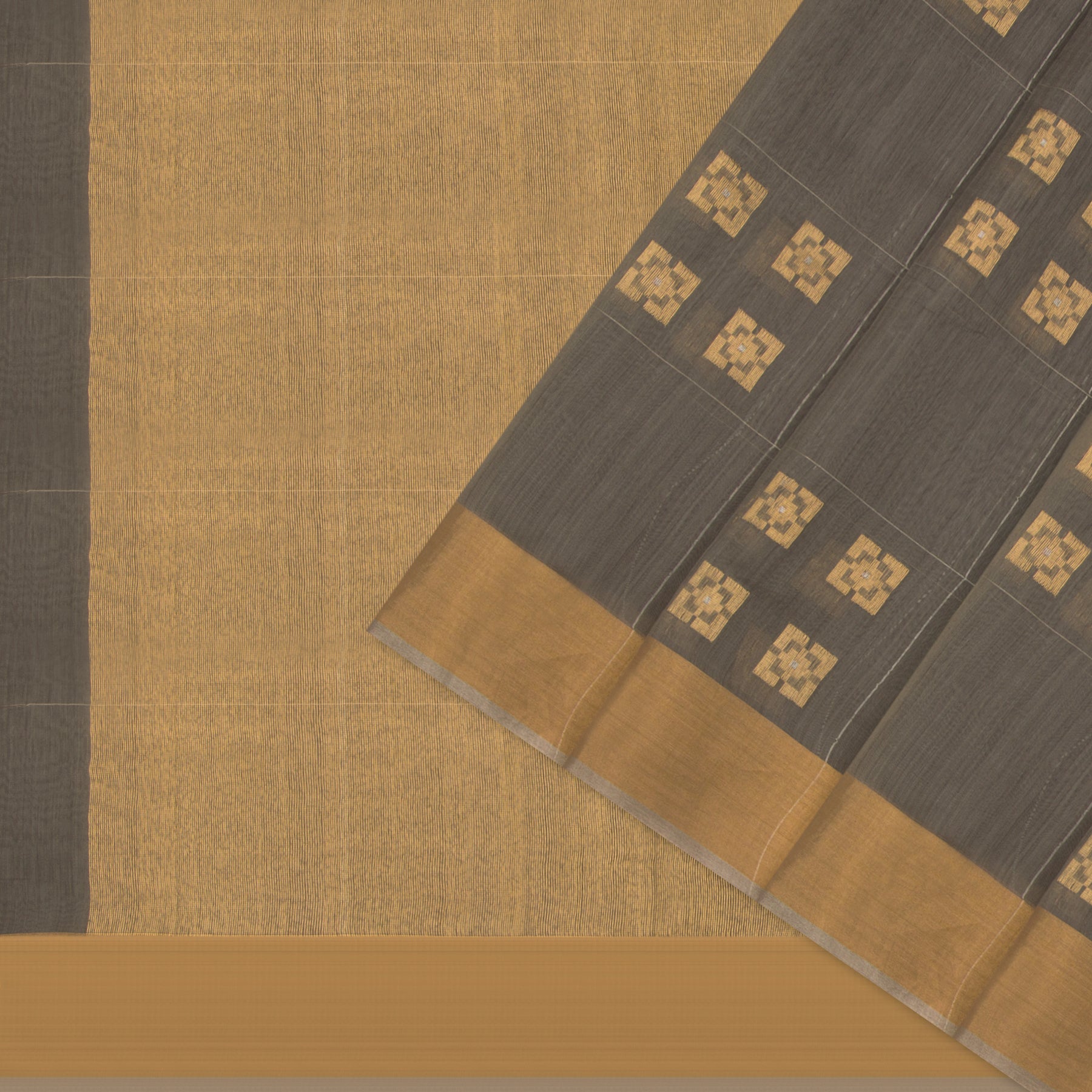 Pradeep Pillai Chanderi Silk/Cotton Sari 25-008-HS005-00560 - Cover View