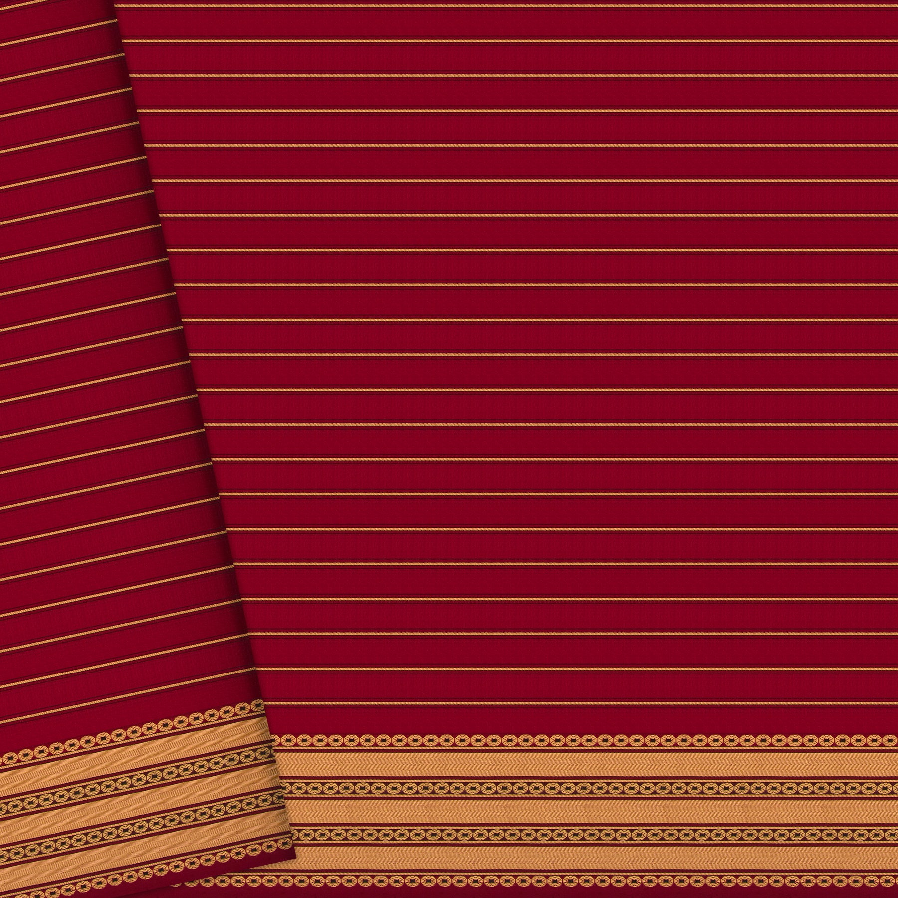 Pradeep Pillai Chanderi Silk/Cotton Sari 25-008-HS005-00256 - Blouse View