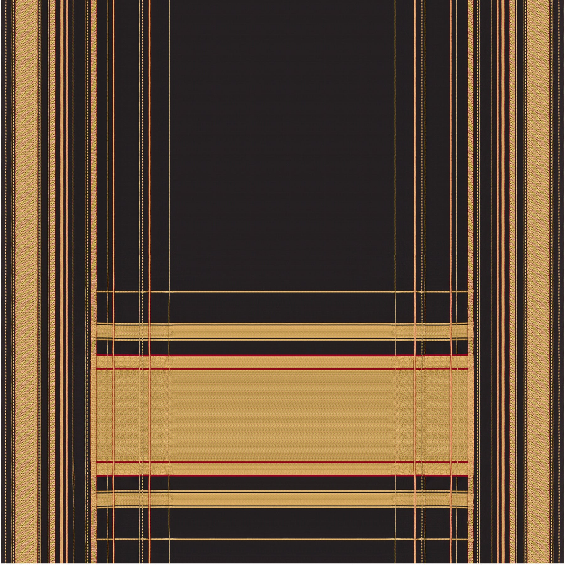 Pradeep Pillai Chanderi Silk/Cotton Sari 25-008-HS005-00311 - Full View