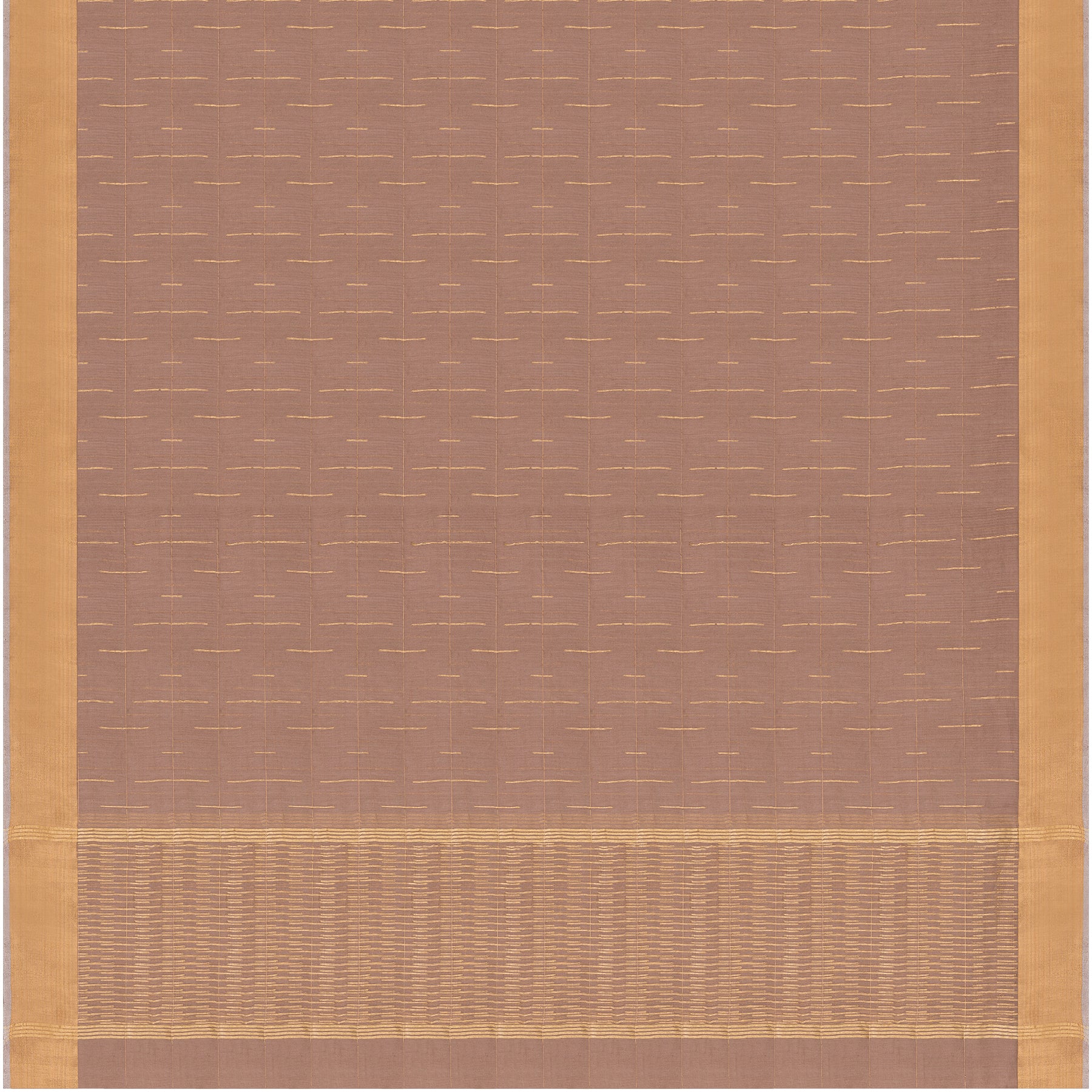 Pradeep Pillai Chanderi Silk/Cotton Sari 25-008-HS005-00377 - Full View