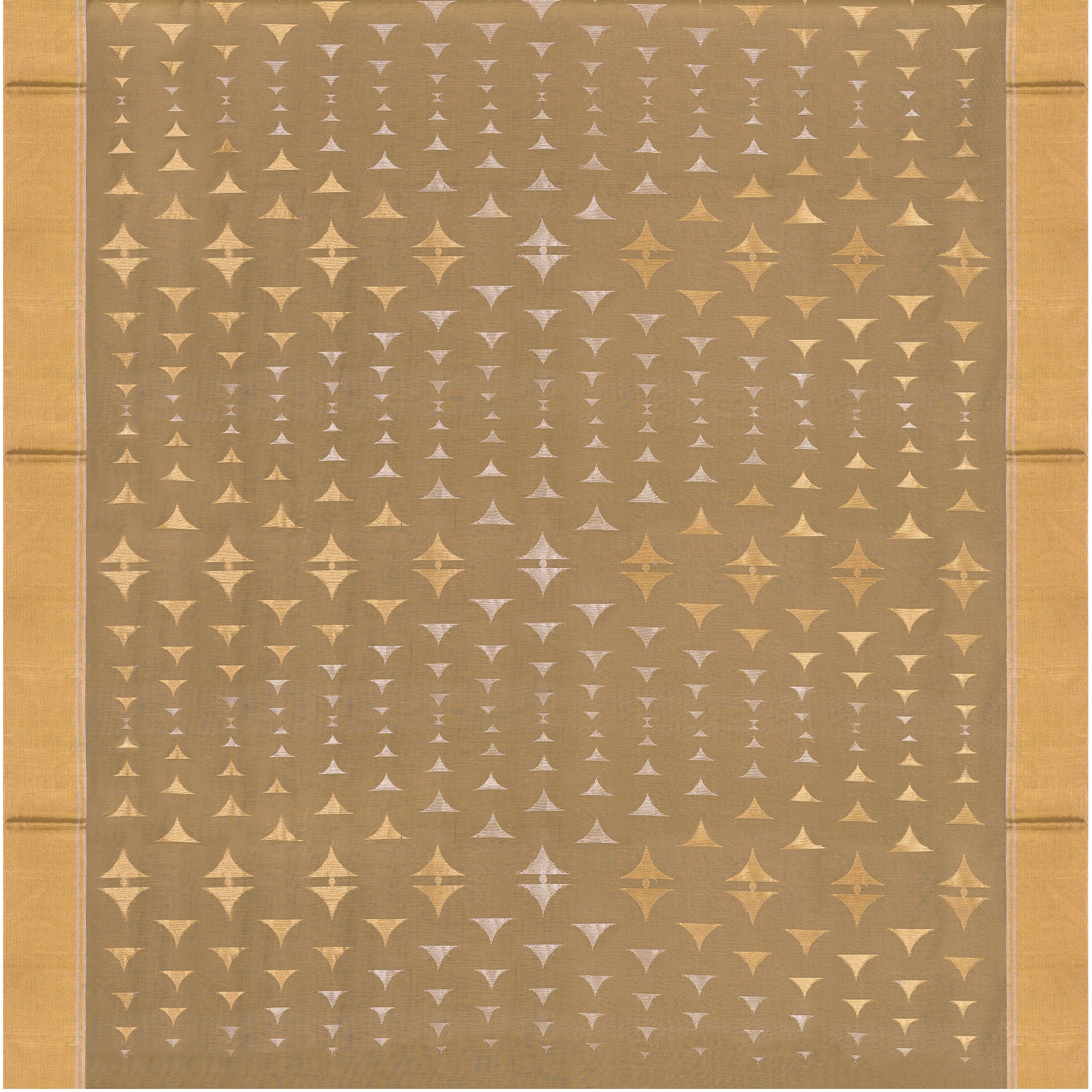 Pradeep Pillai Chanderi Silk/Cotton Sari 25-008-HS005-00504 - Full View