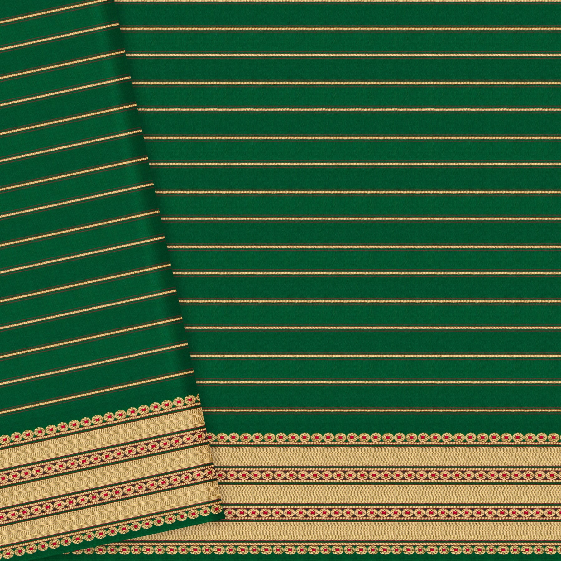 Pradeep Pillai Chanderi Silk/Cotton Sari 25-008-HS005-00532 - Blouse  View