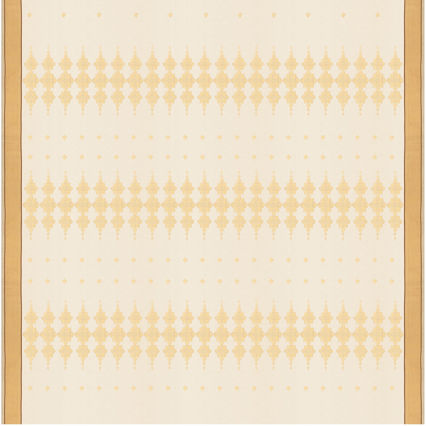 Pradeep Pillai Chanderi Silk/Cotton Sari 25-008-HS005-00540 - Full View